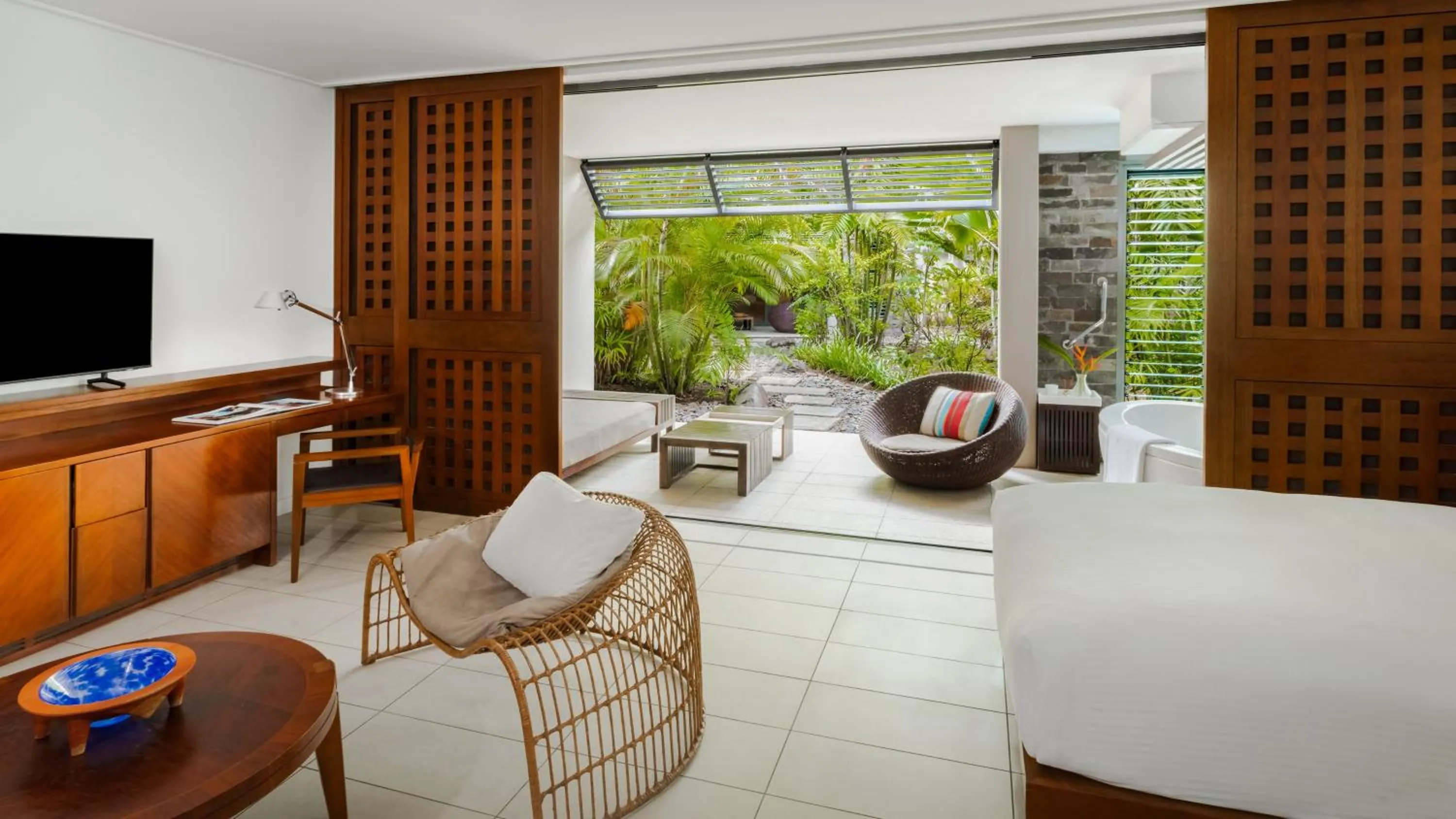 Double Room with Two Double Beds and Garden View - Pool Access in InterContinental Fiji Golf Resort & Spa by IHG
