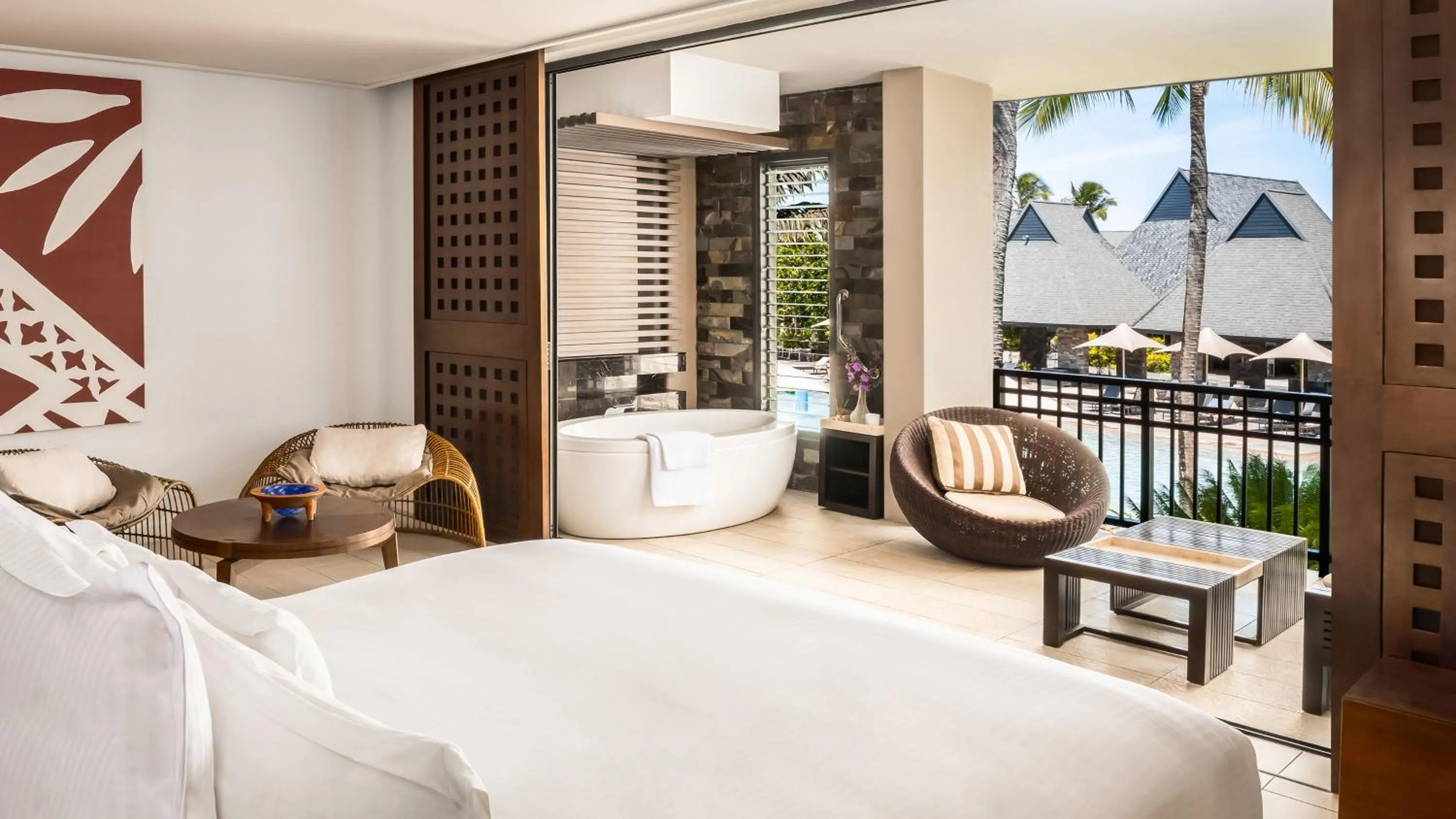 King Room with Pool View in InterContinental Fiji Golf Resort & Spa by IHG