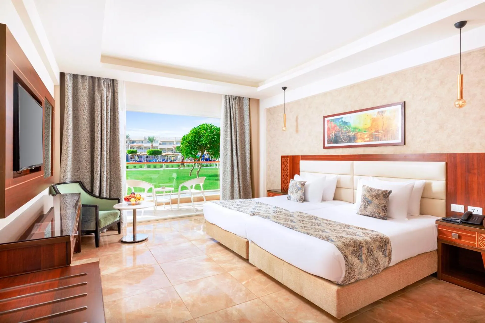 Deluxe Double or Twin Room with Garden View - single occupancy in Pickalbatros Royal Moderna Sharm "Aqua Park"