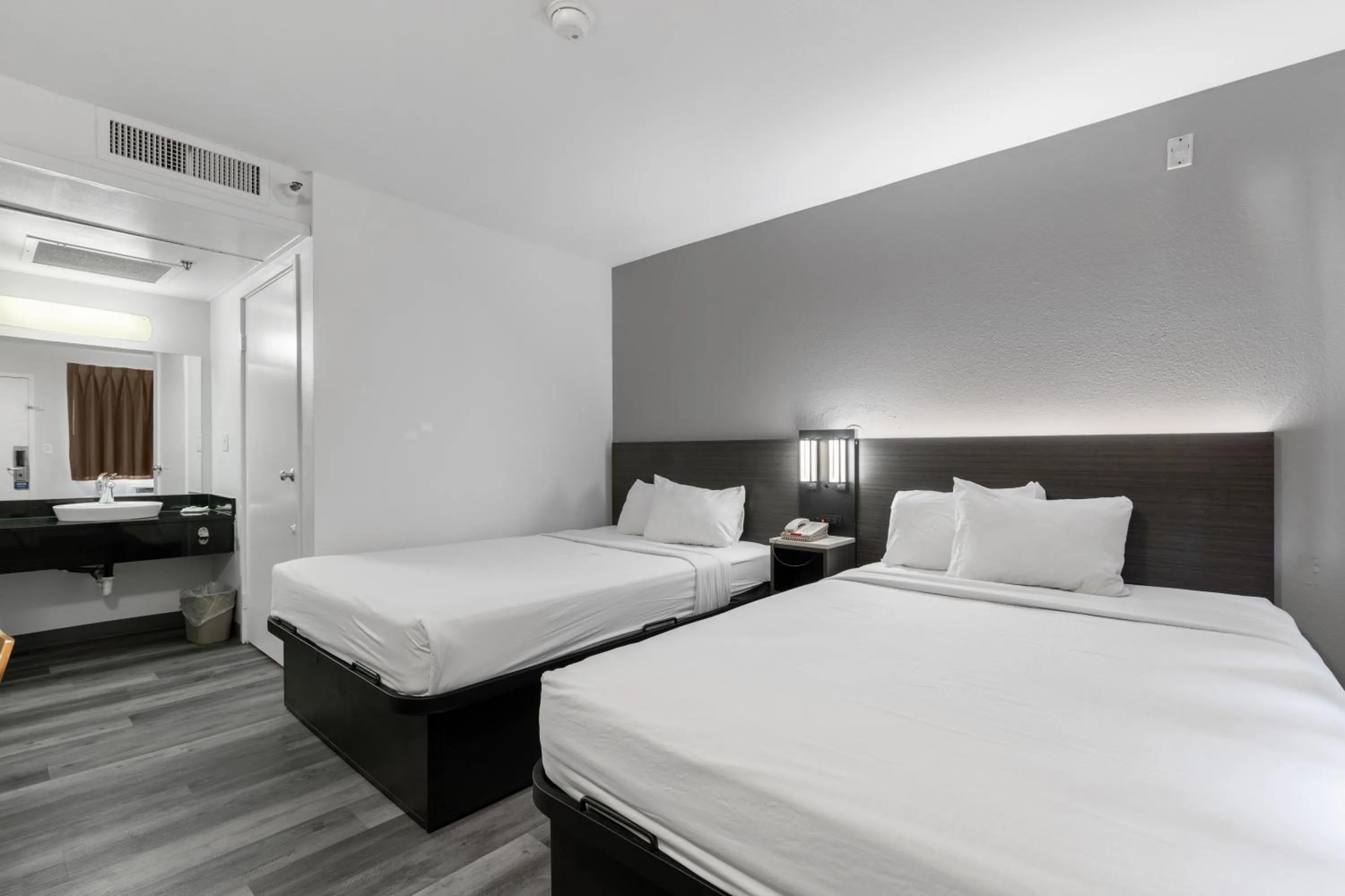 Quadruple Room in Motel 6-Oceanside, CA