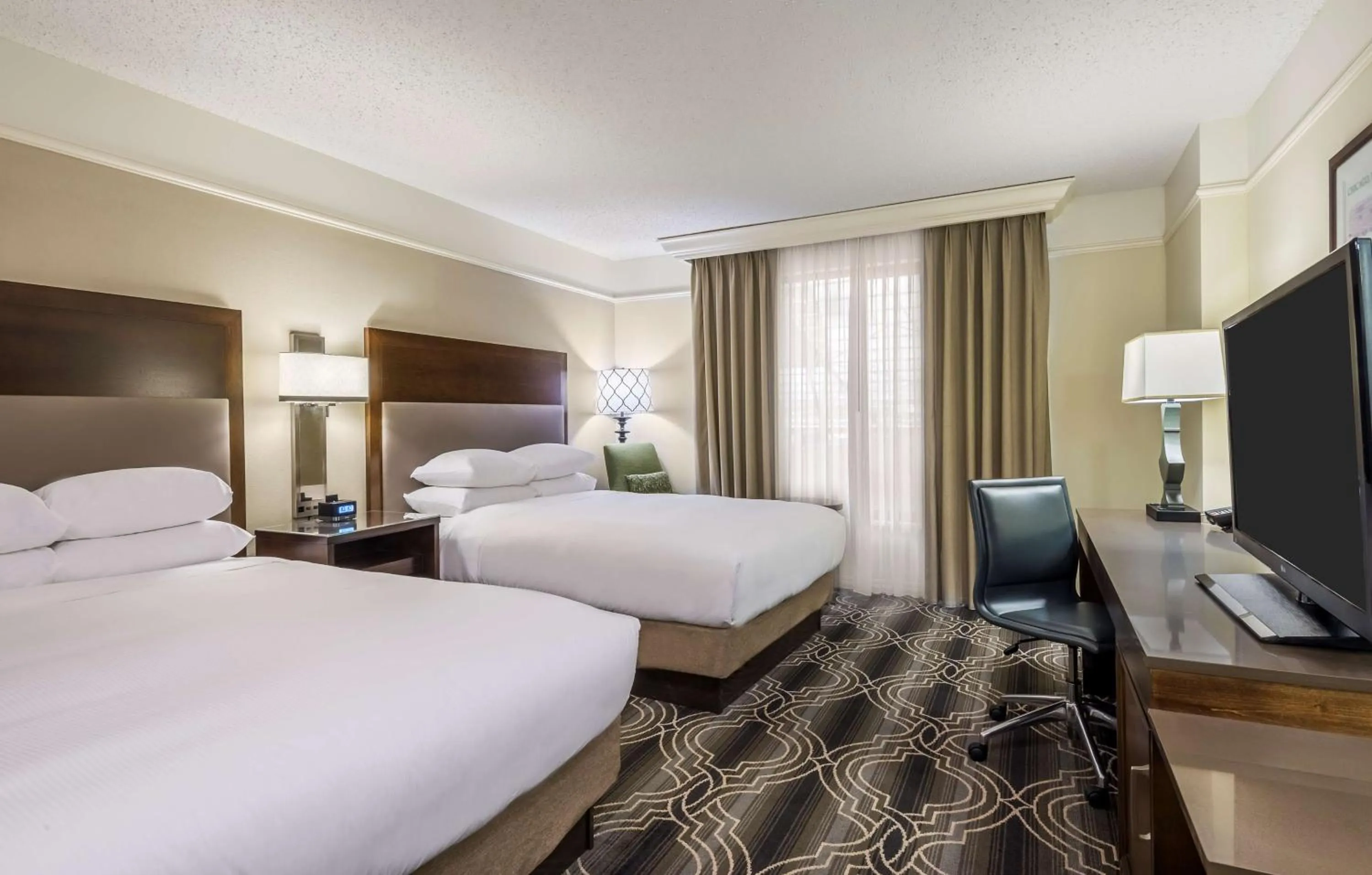 Executive Queen Room with Two Queen Beds and Courtyard View - single occupancy in St. Louis Union Station Hotel, Curio Collection by Hilton