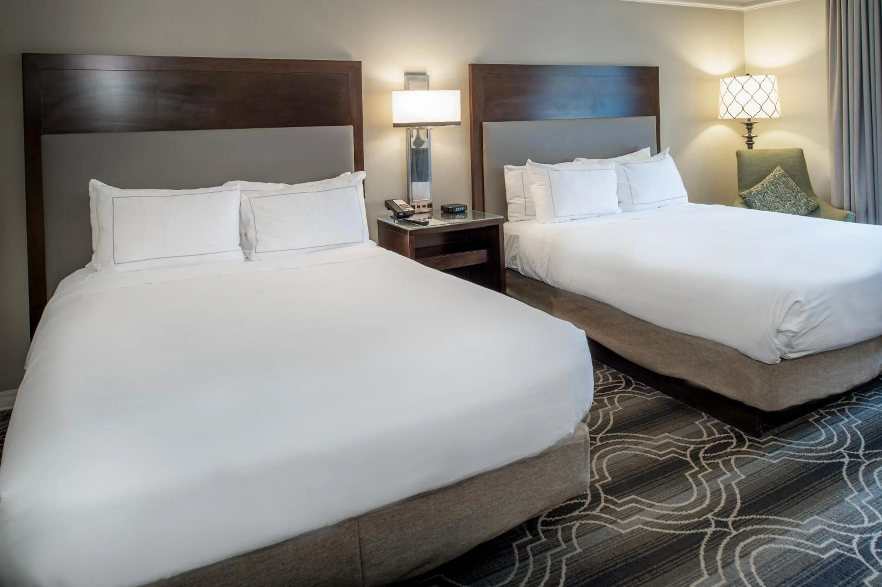 Queen Room with Two Queen Beds and Roll-In Shower - Mobility/Hearing Access in St. Louis Union Station Hotel, Curio Collection by Hilton