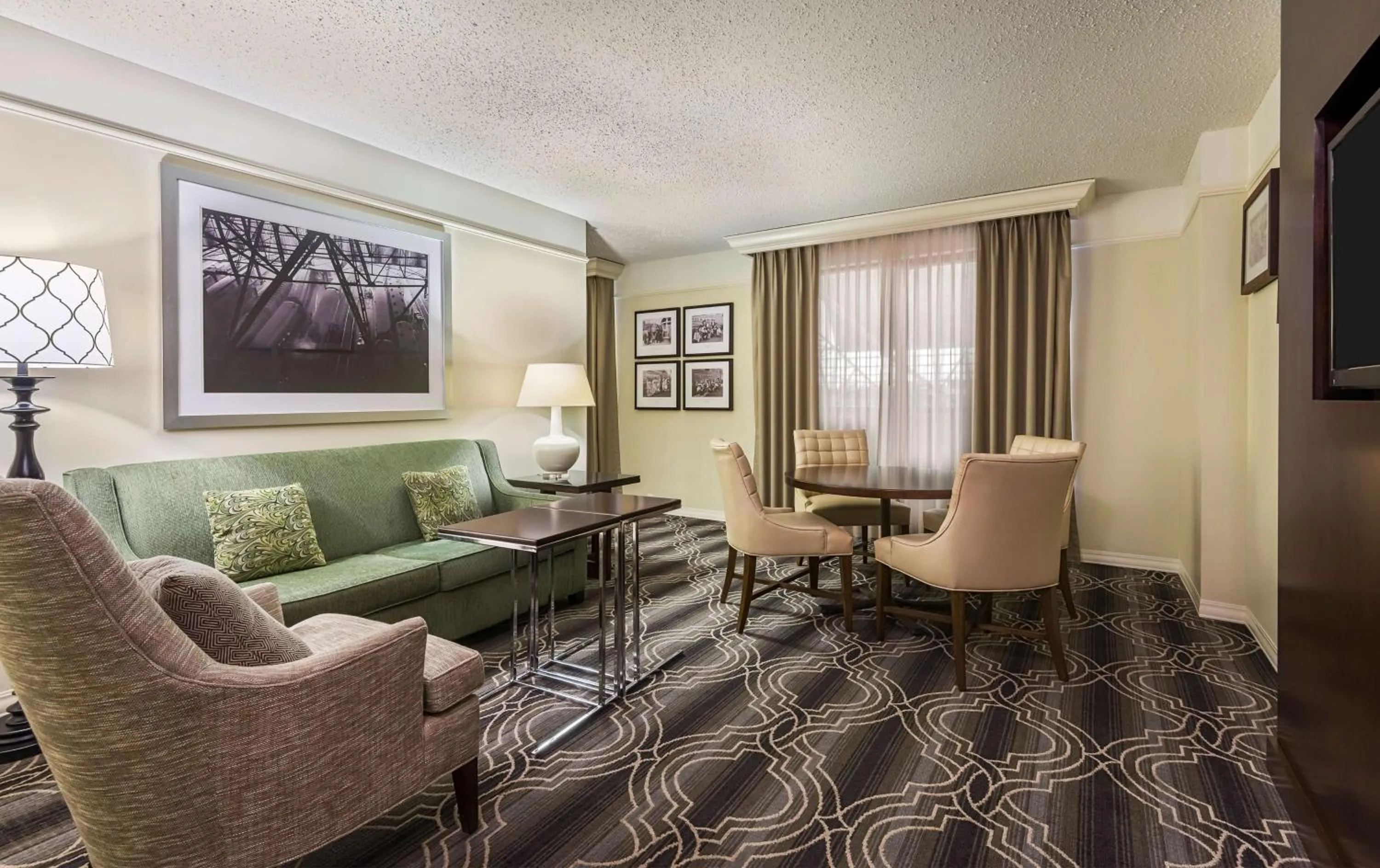 Deluxe Junior King Suite in St. Louis Union Station Hotel, Curio Collection by Hilton