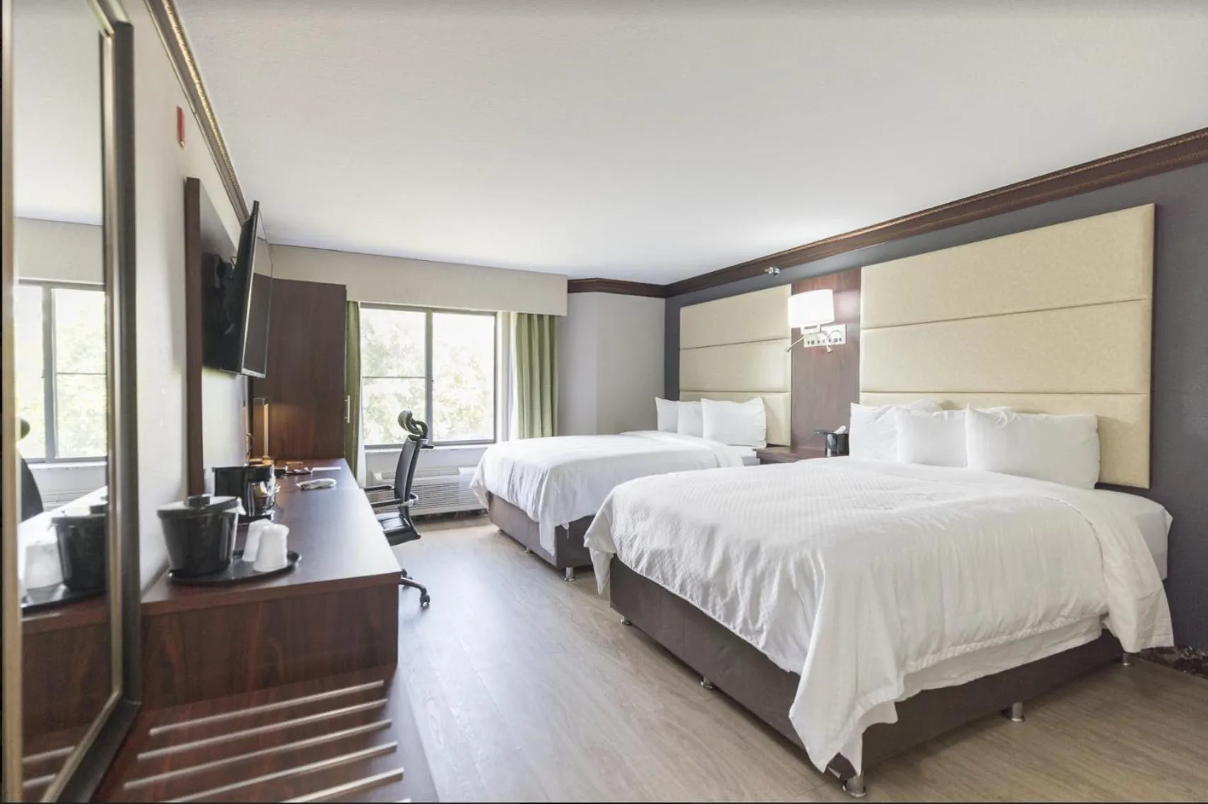 Standard Queen Room with Two Queen Beds - Non Smoking  in The Leo Collection Detroit, an Ascend Collection Hotel