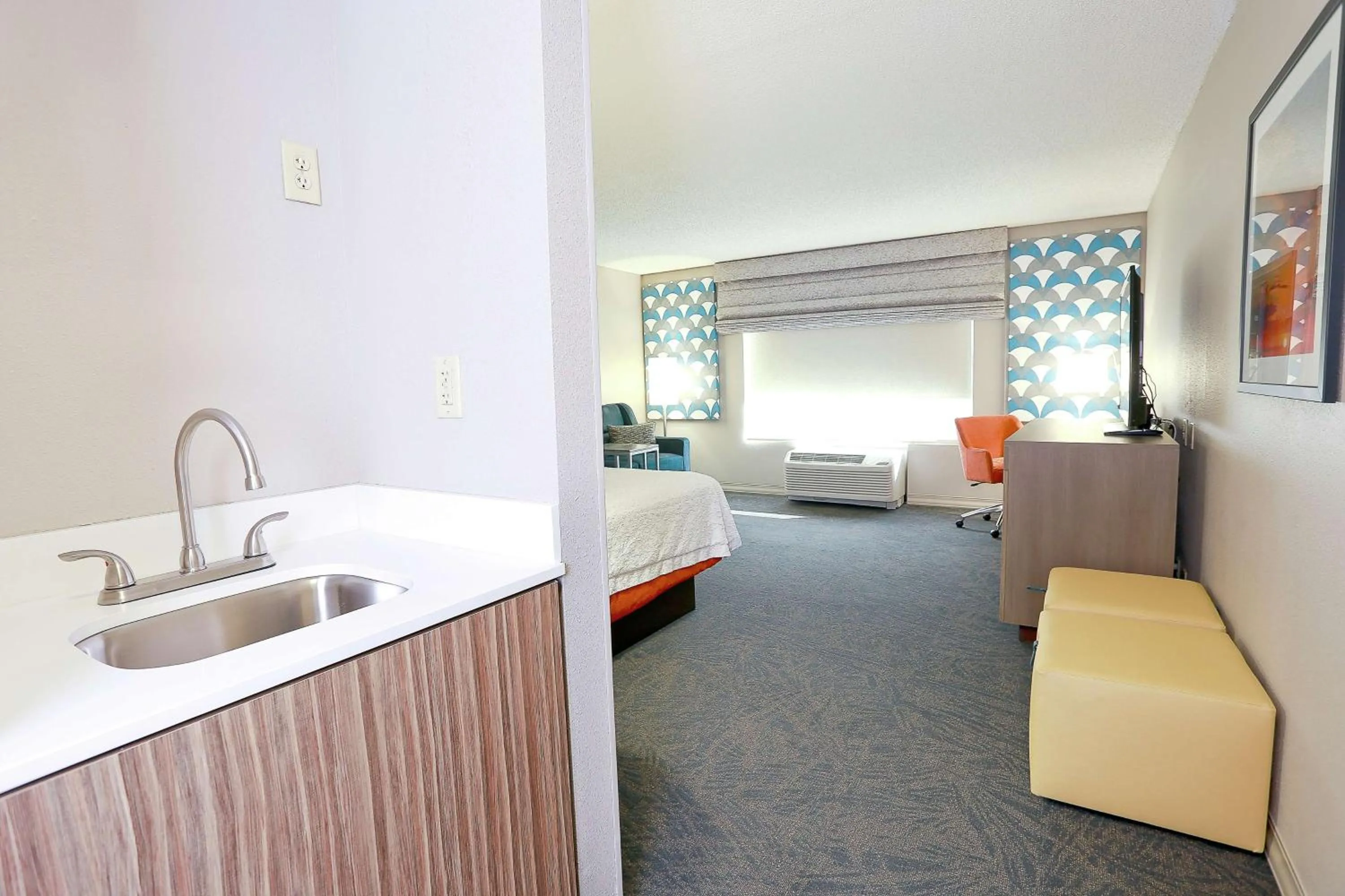 King Studio Suite with Whirlpool - Non-Smoking in Hampton Inn & Suites Tampa-Wesley Chapel