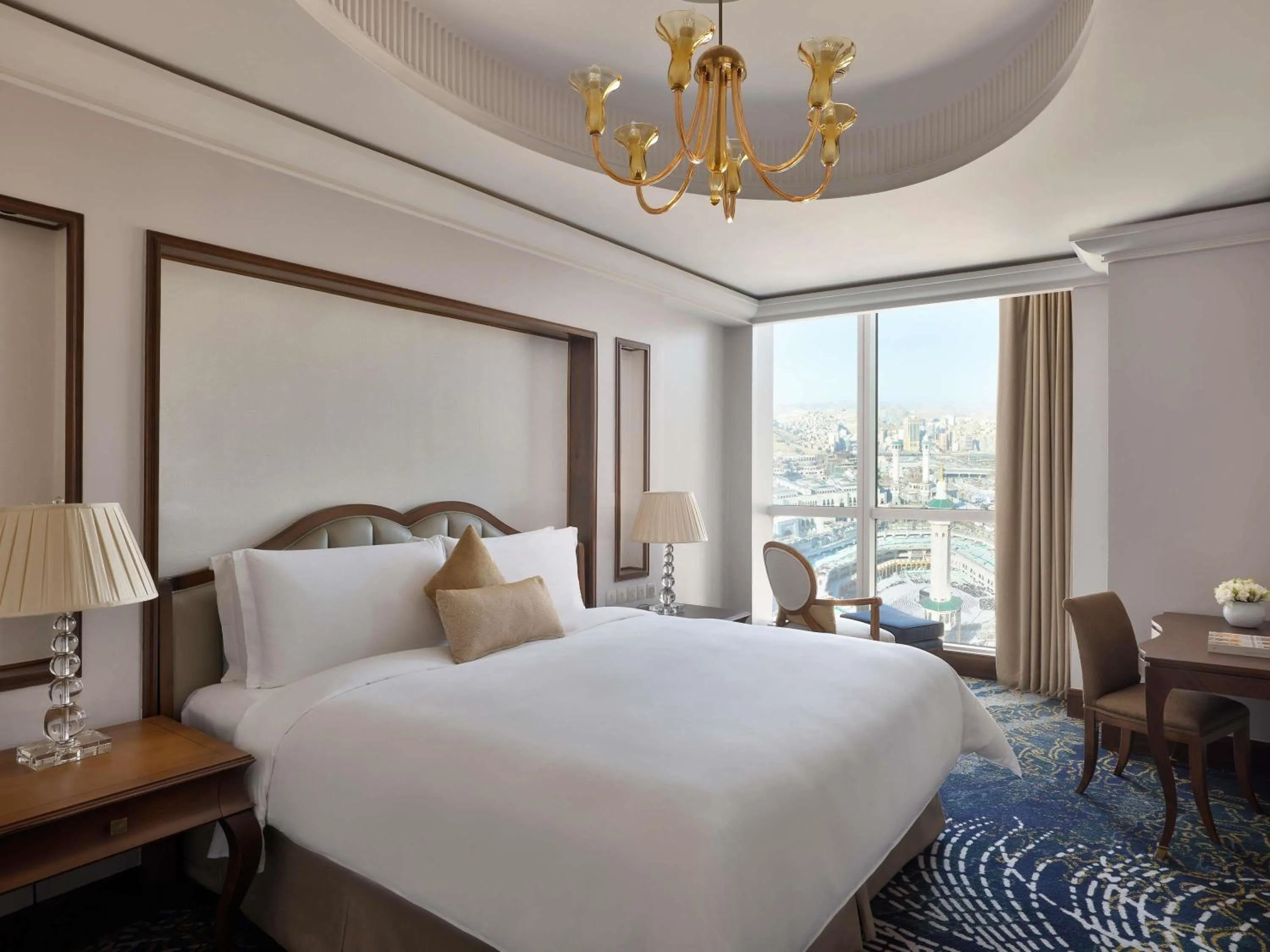 Royal Two-Bedroom Suite with Partial Kaaba View in Raffles Makkah Palace