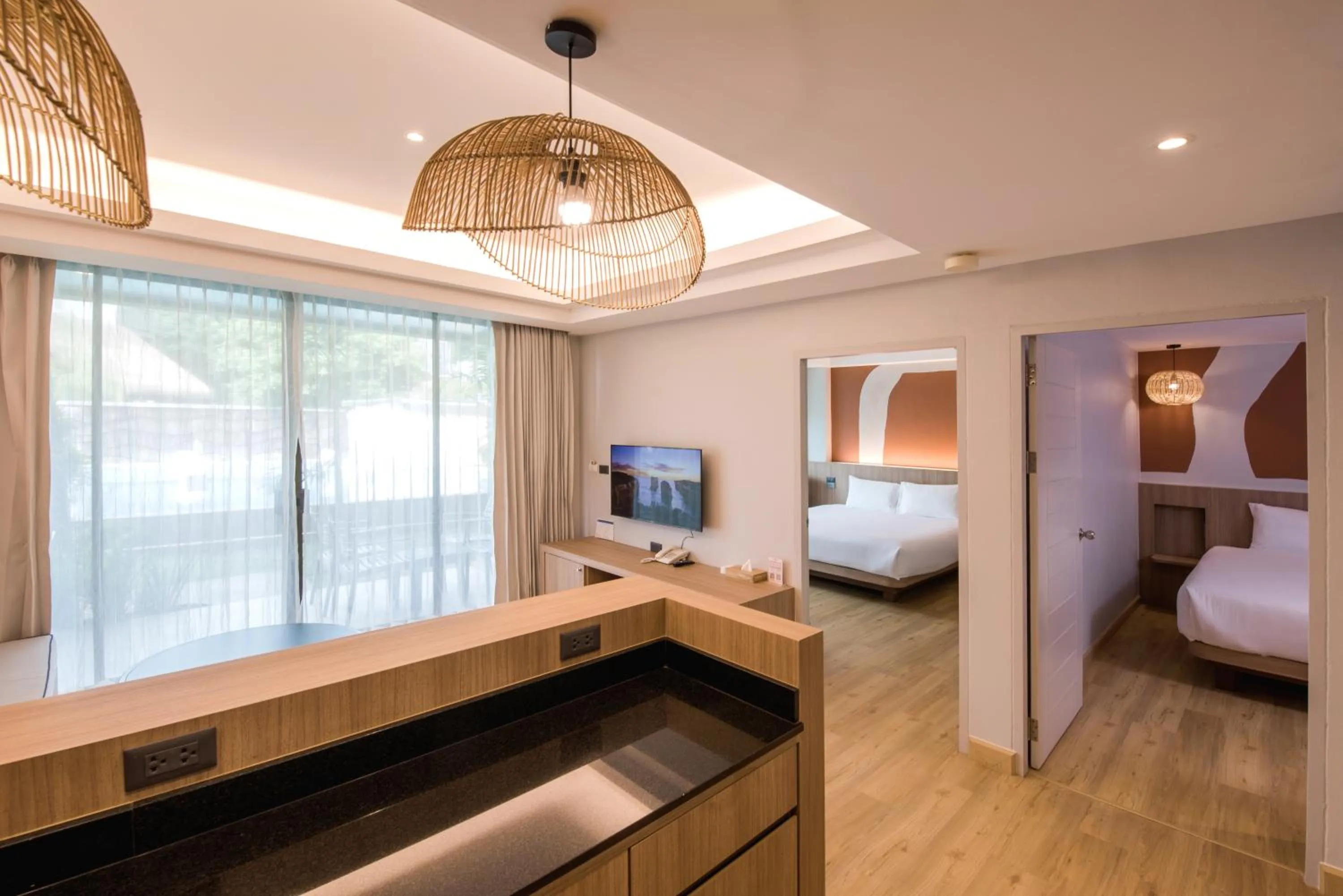 Family Room with Garden View in Baan Karon Resort