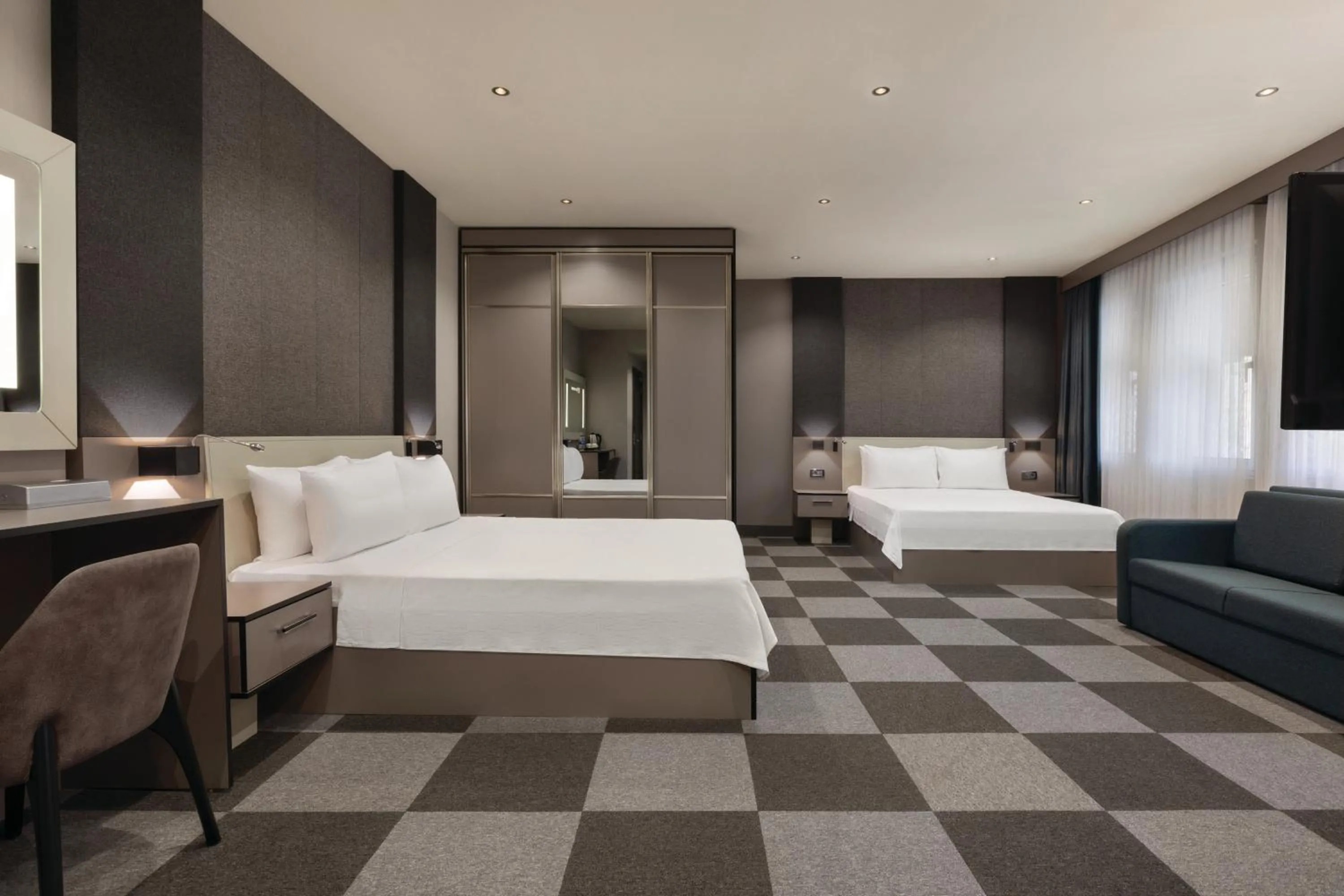Deluxe King Room with Two King Beds - Non-Smoking in Tryp By Wyndham Istanbul Sancaktepe