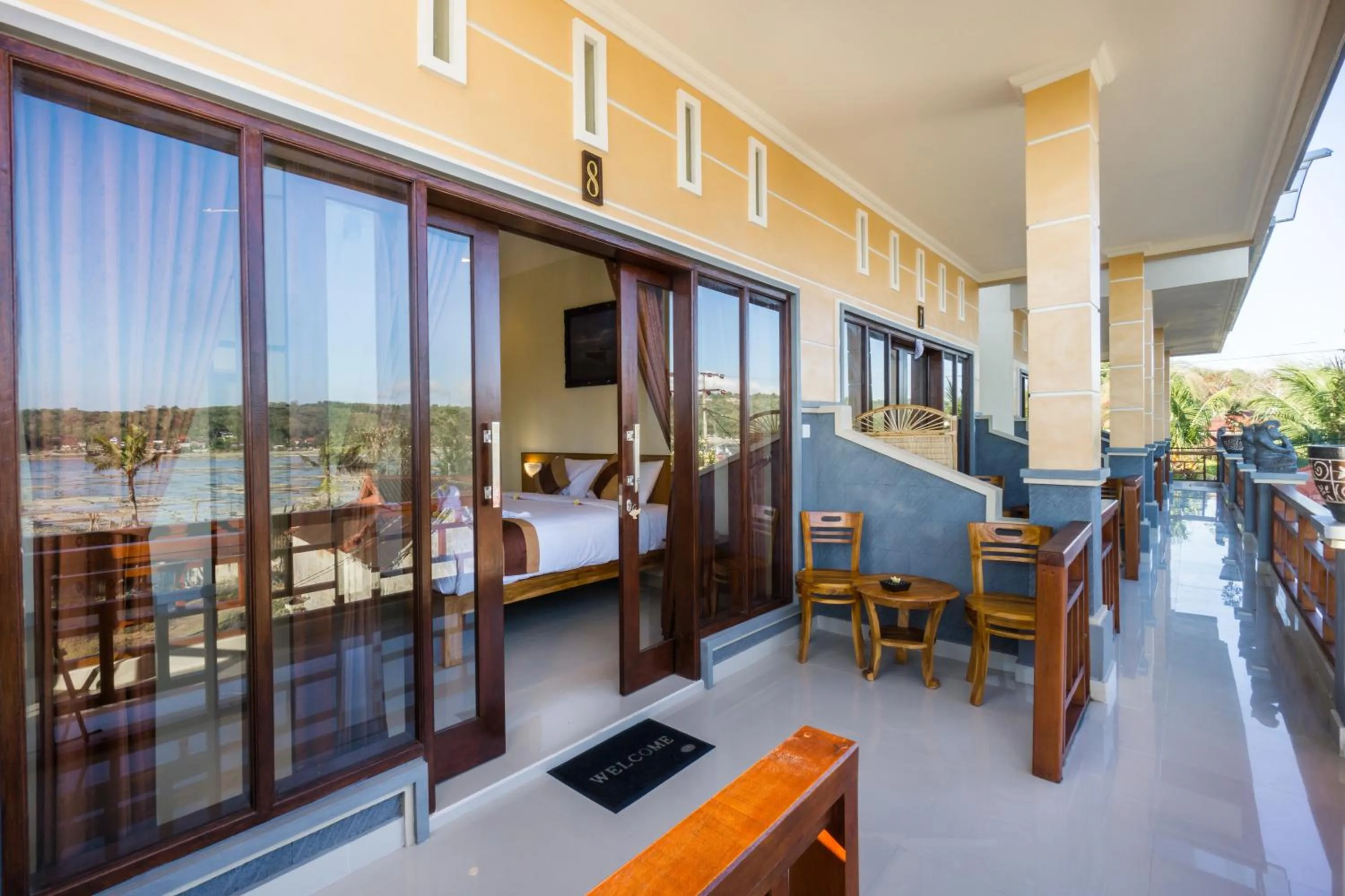 Double Room with Balcony and Sea View in Seaweed Guesthouse