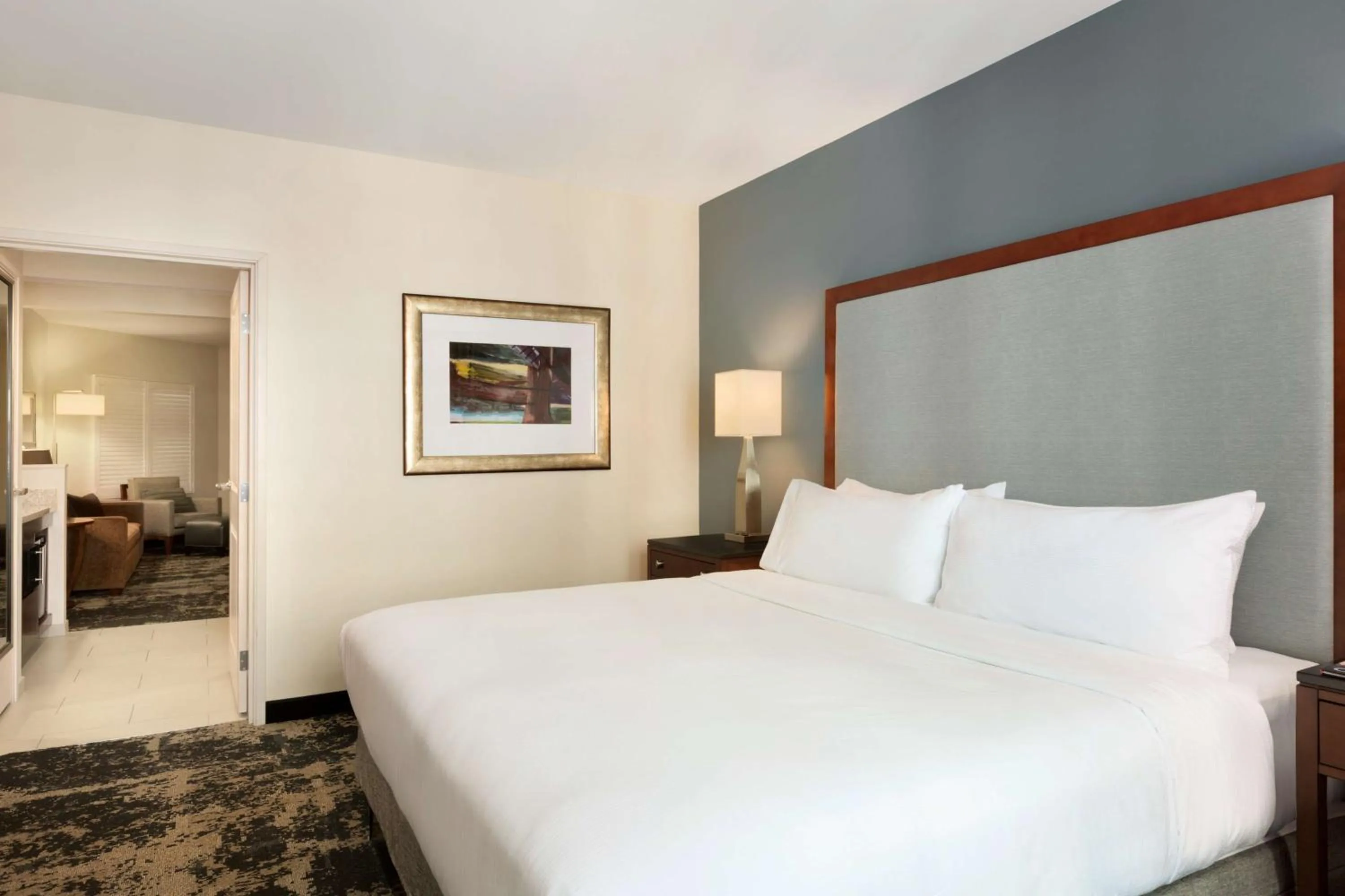 King Suite Corner Room with Mountain View in Embassy Suites by Hilton Denver Downtown Convention Center