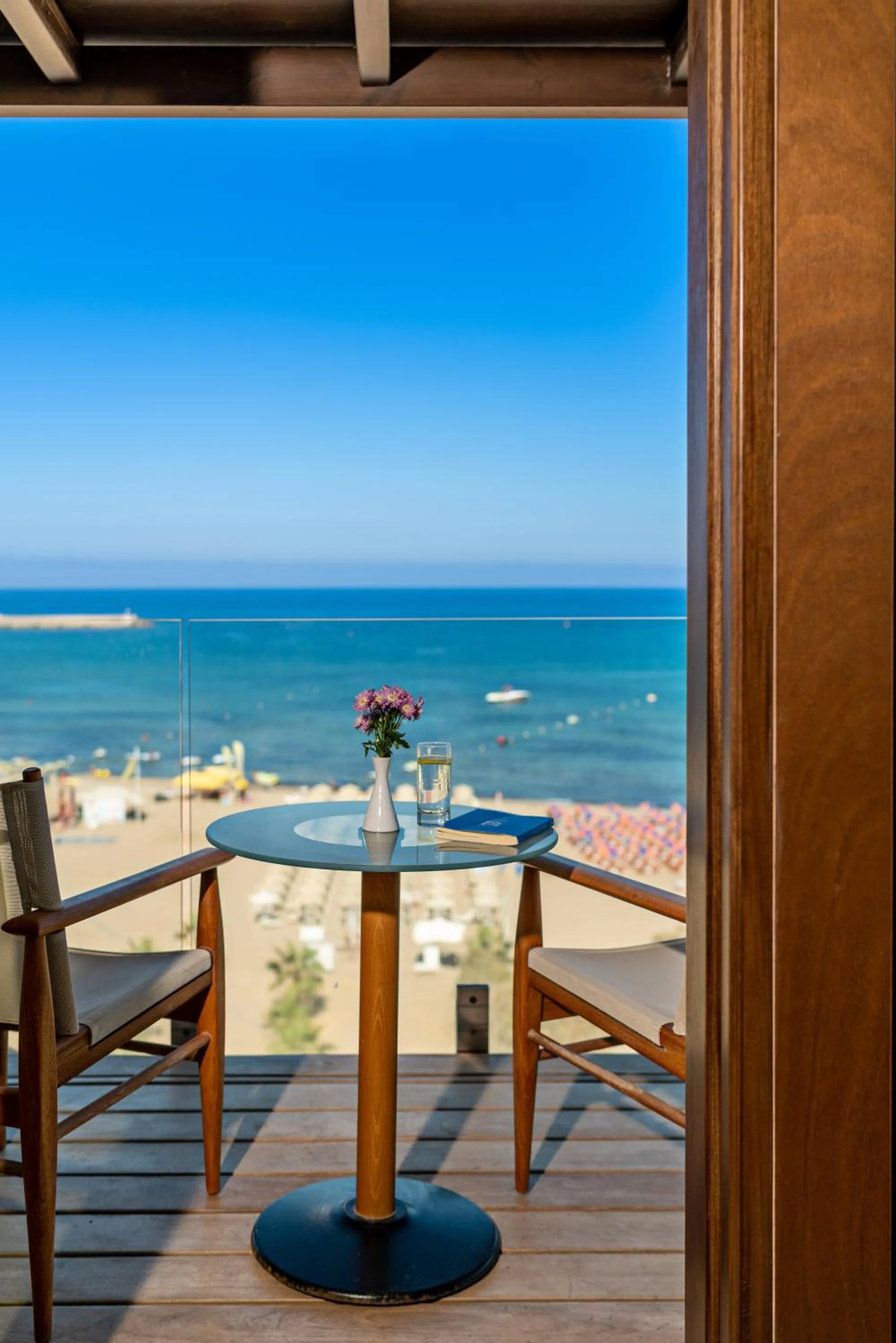 Deluxe Suite with Sea View in Kriti Beach Hotel