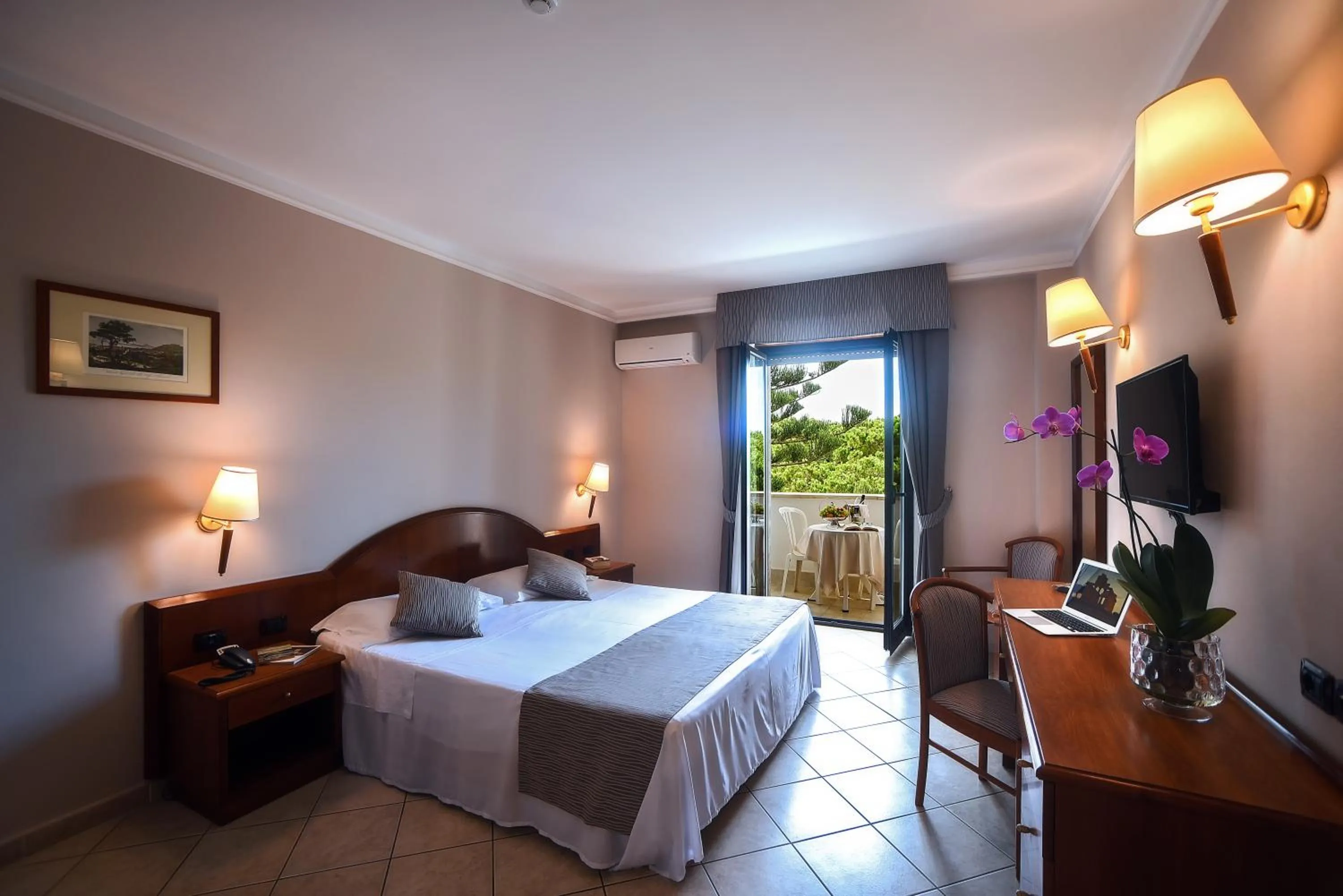 Double or Twin Room in Hotel Le Palme
