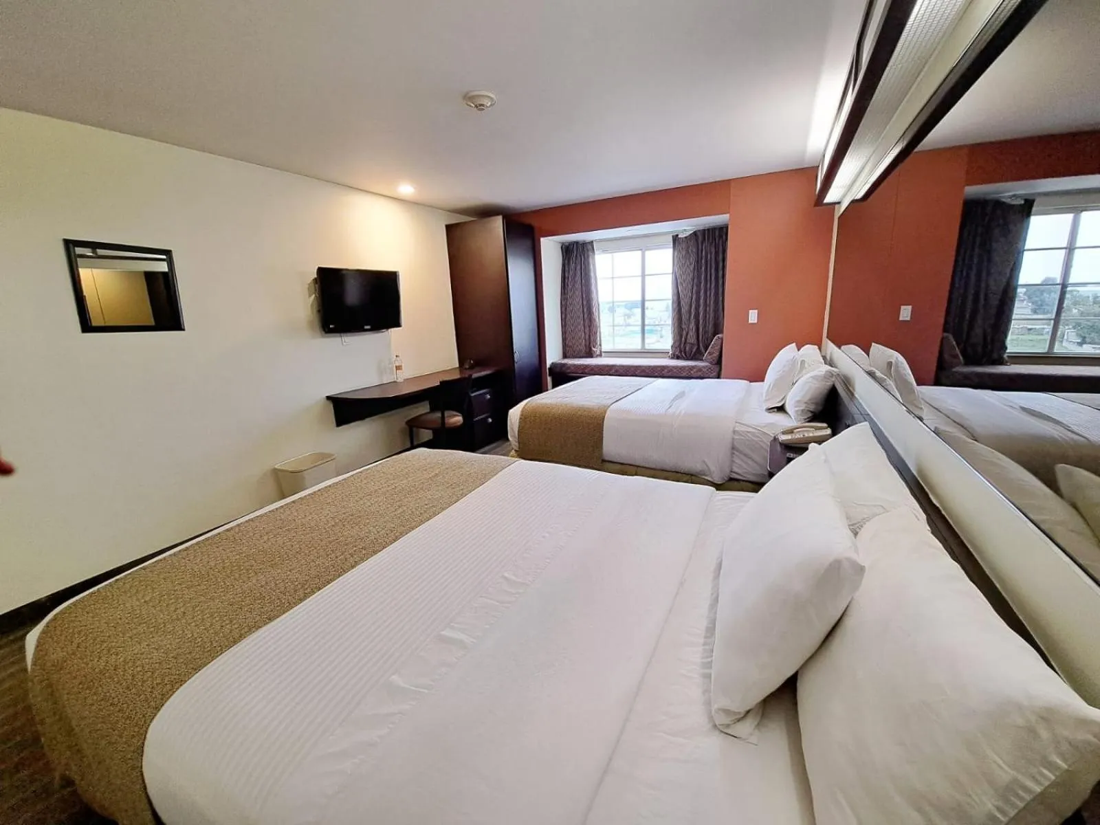 Queen Room with Two Queen Beds - Smoking in Microtel Inn and Suites by Wyndham Toluca