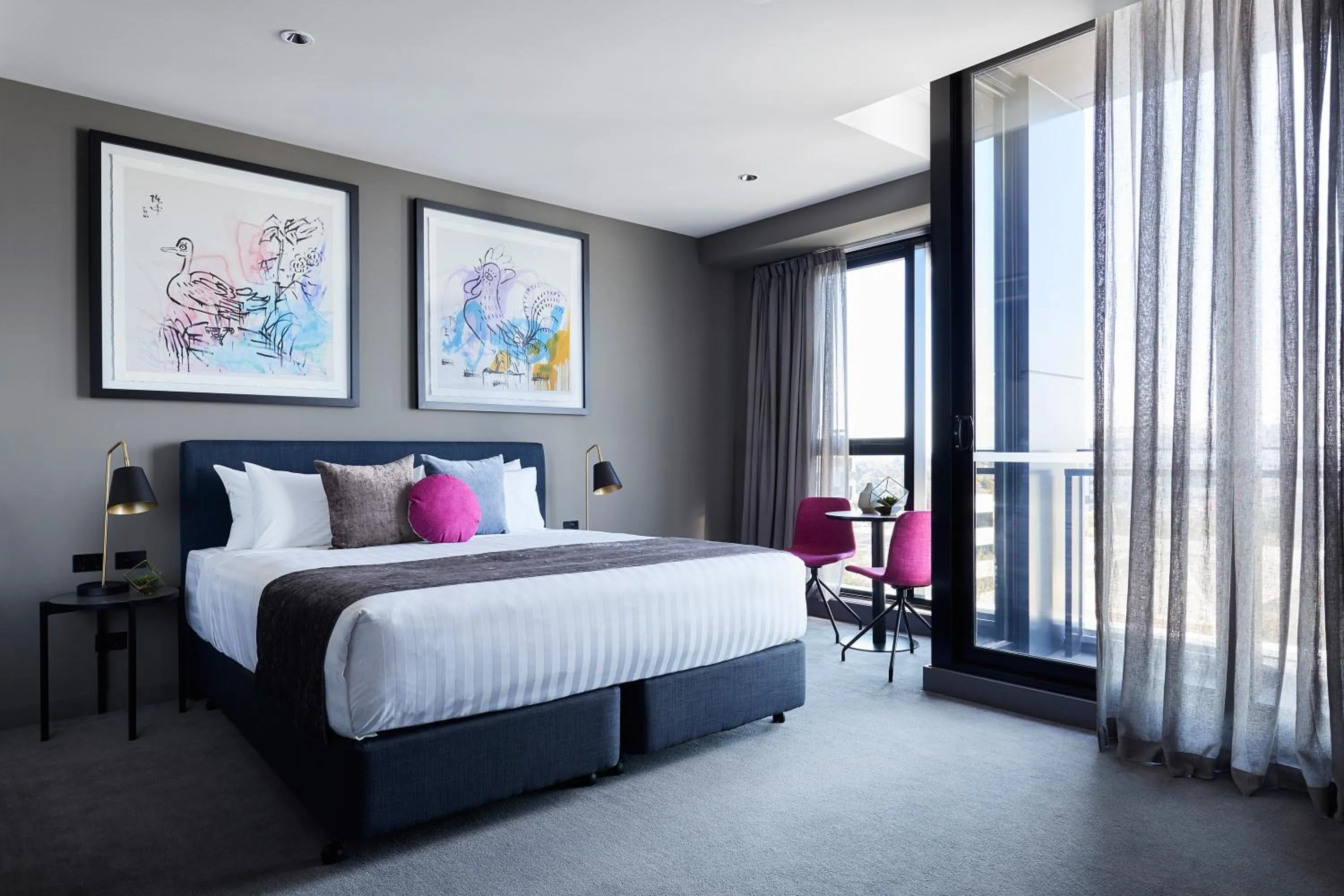 Chen Deluxe King Balcony in Art Series - The Chen