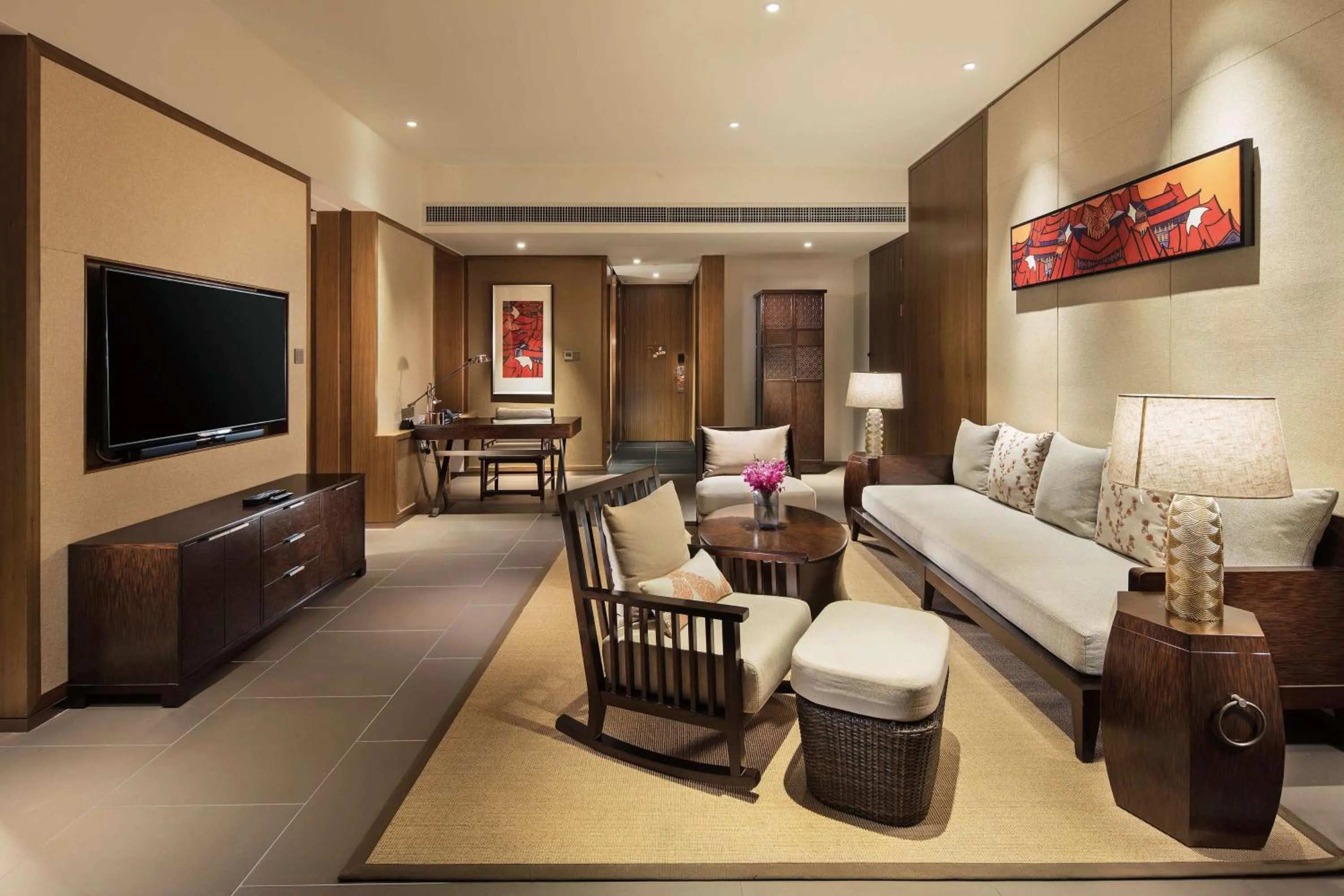 One-Bedroom Twin Suite in Hilton Huizhou Longmen Resort