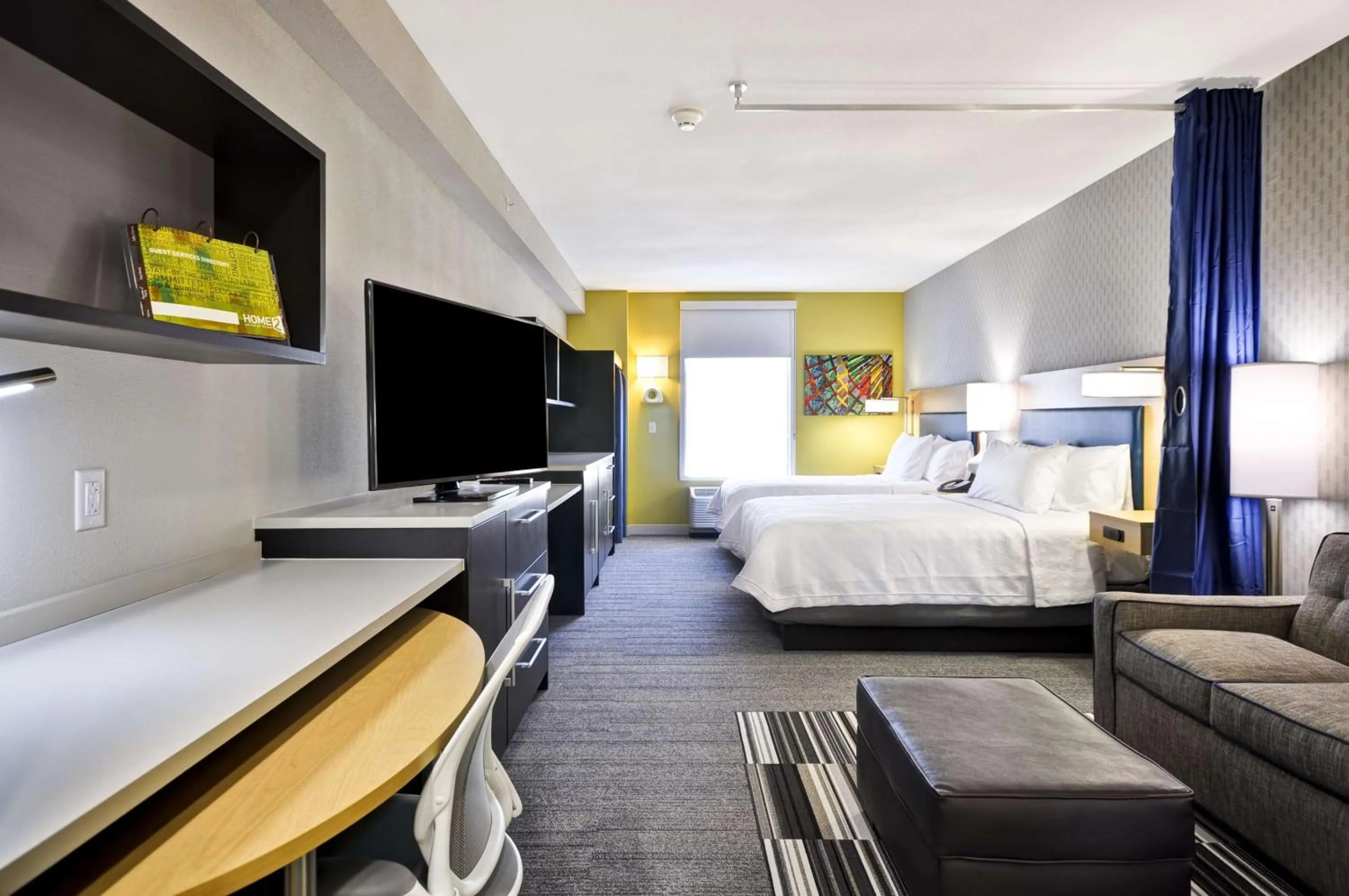 Premium Studio Suite with Two Queen Beds - Non-Smoking in Home2 Suites By Hilton Mt. Juliet, Tn