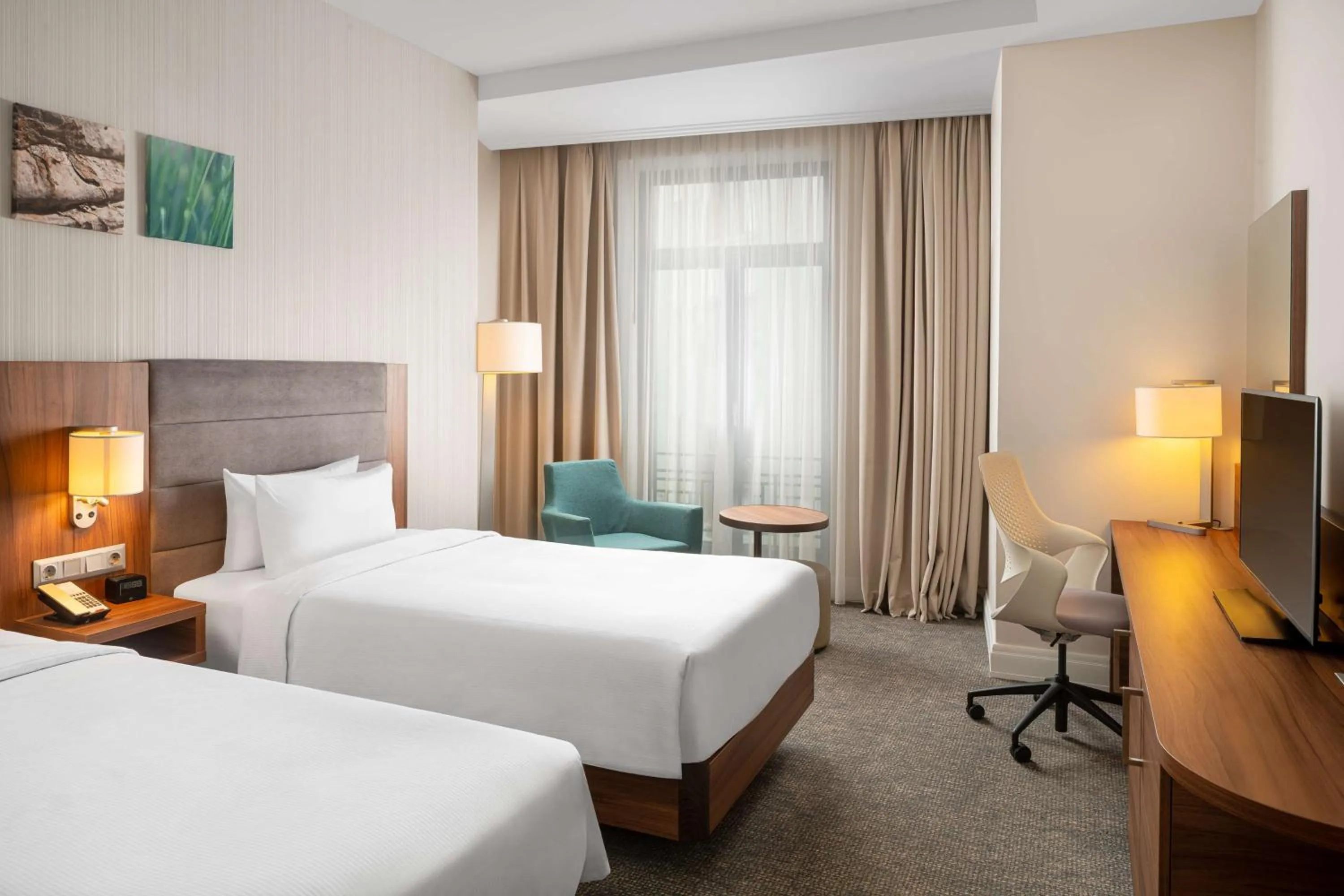 Twin Room in Hilton Garden Inn Bucharest Old Town