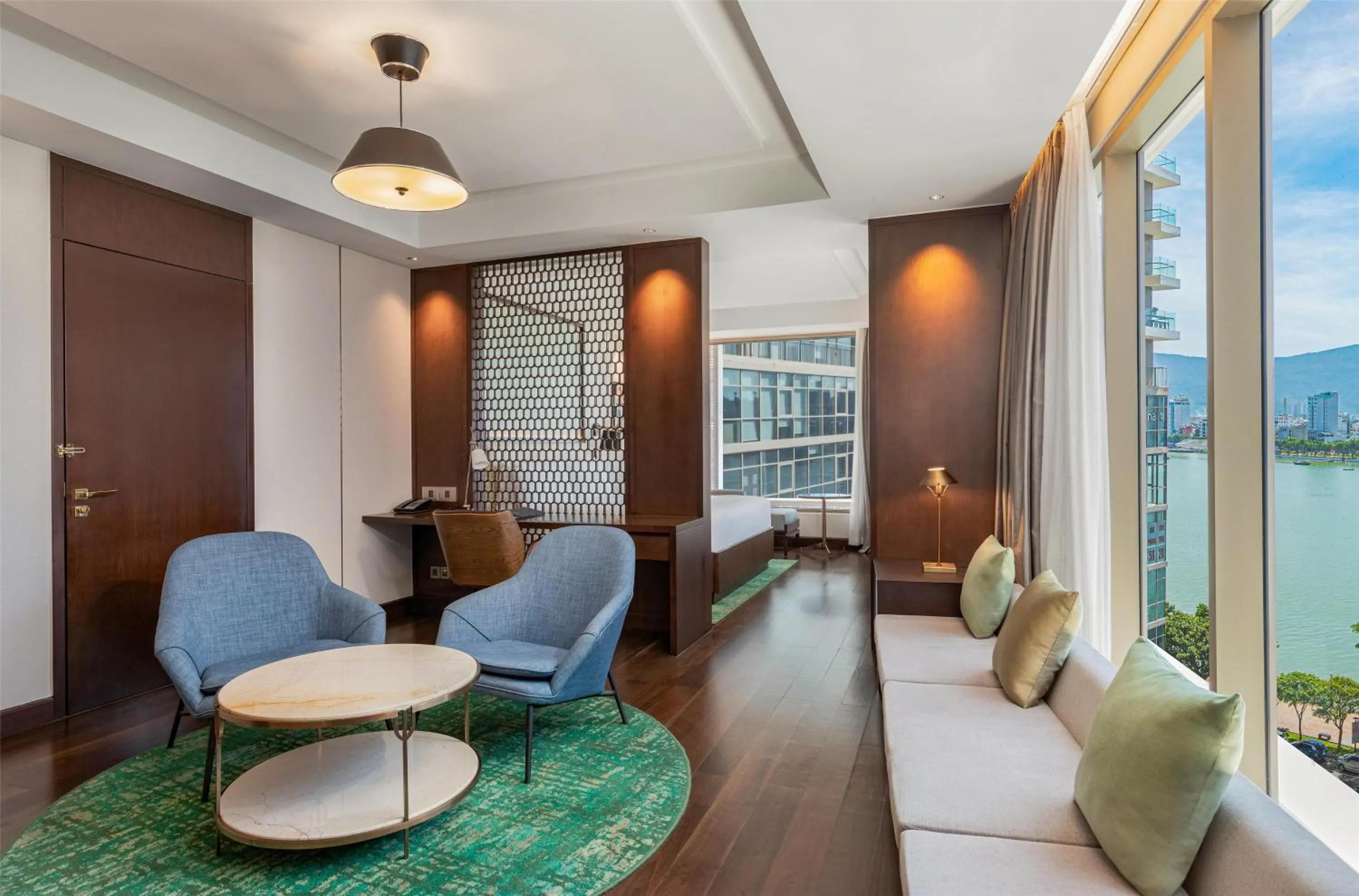 One-Bedroom King Suite with City View in Hilton Da Nang