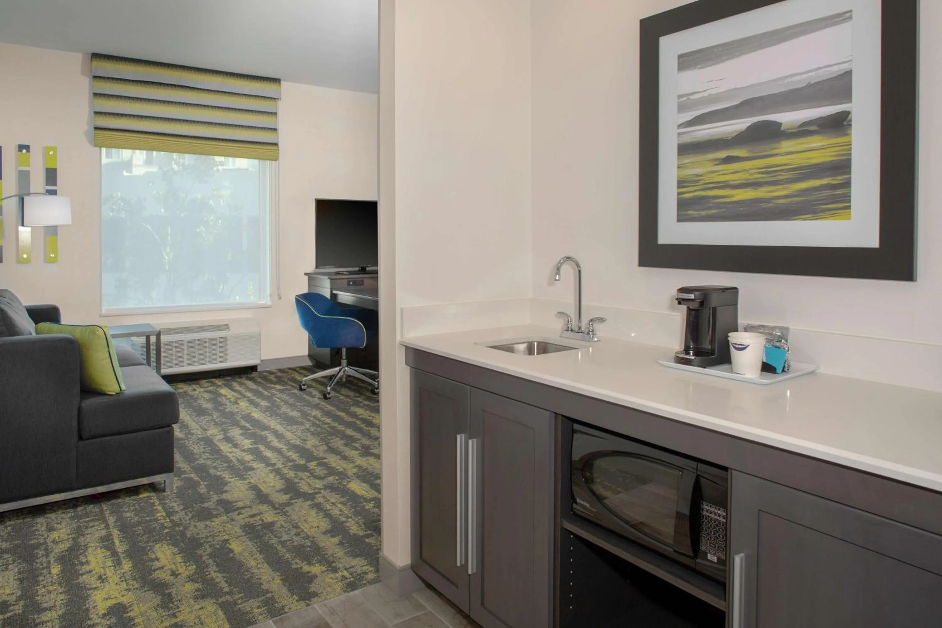 King Studio Suite - Non-Smoking in Hampton Inn & Suites Irvine/Orange County Airport