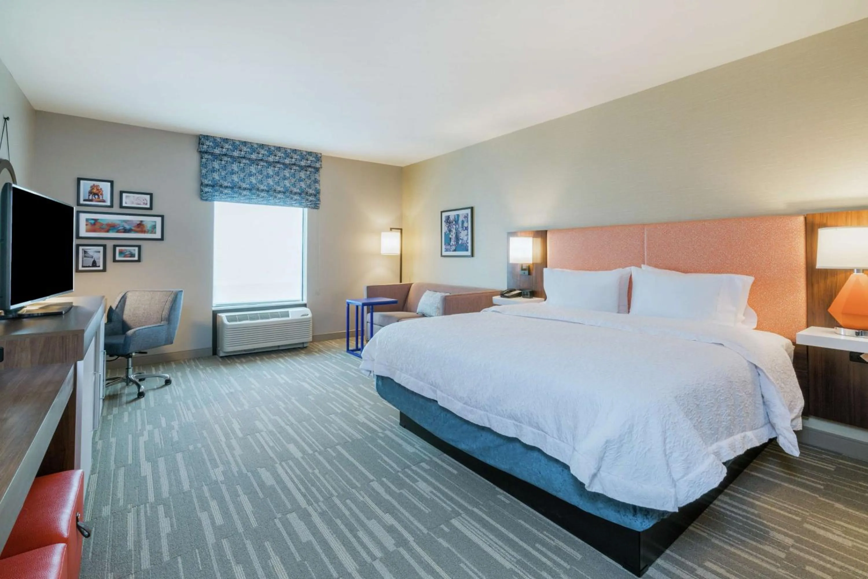 King Room with Sofa Bed - Non-Smoking in Hampton Inn & Suites Glenarden/Washington DC