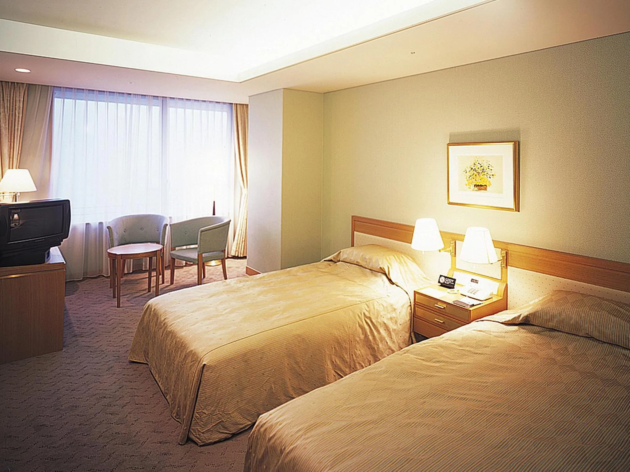 Standard Twin Room Breakfast and Dinner Included in Arima Onsen Gekkoen Korokan