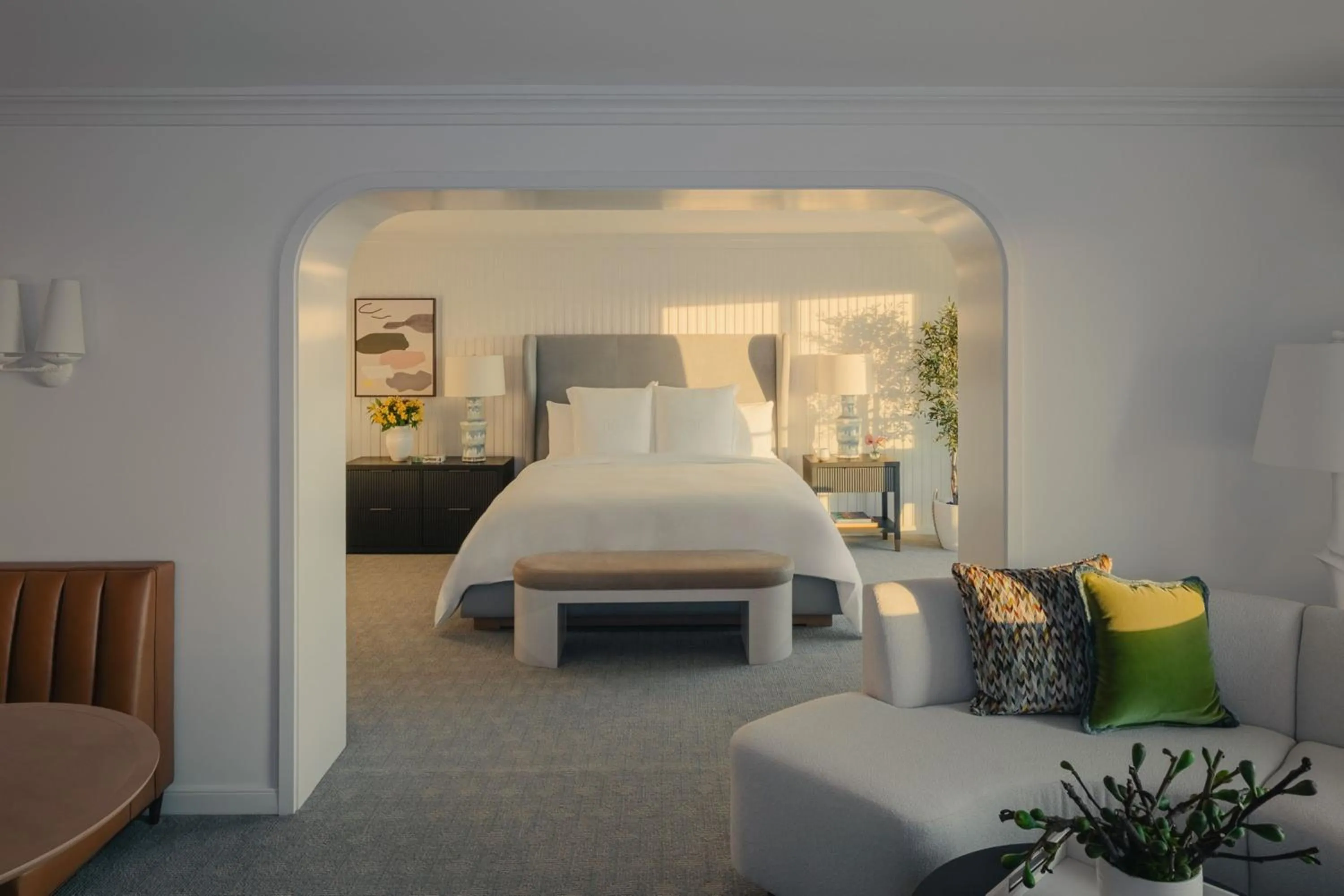 The 720 City View King Room in Regent Santa Monica Beach