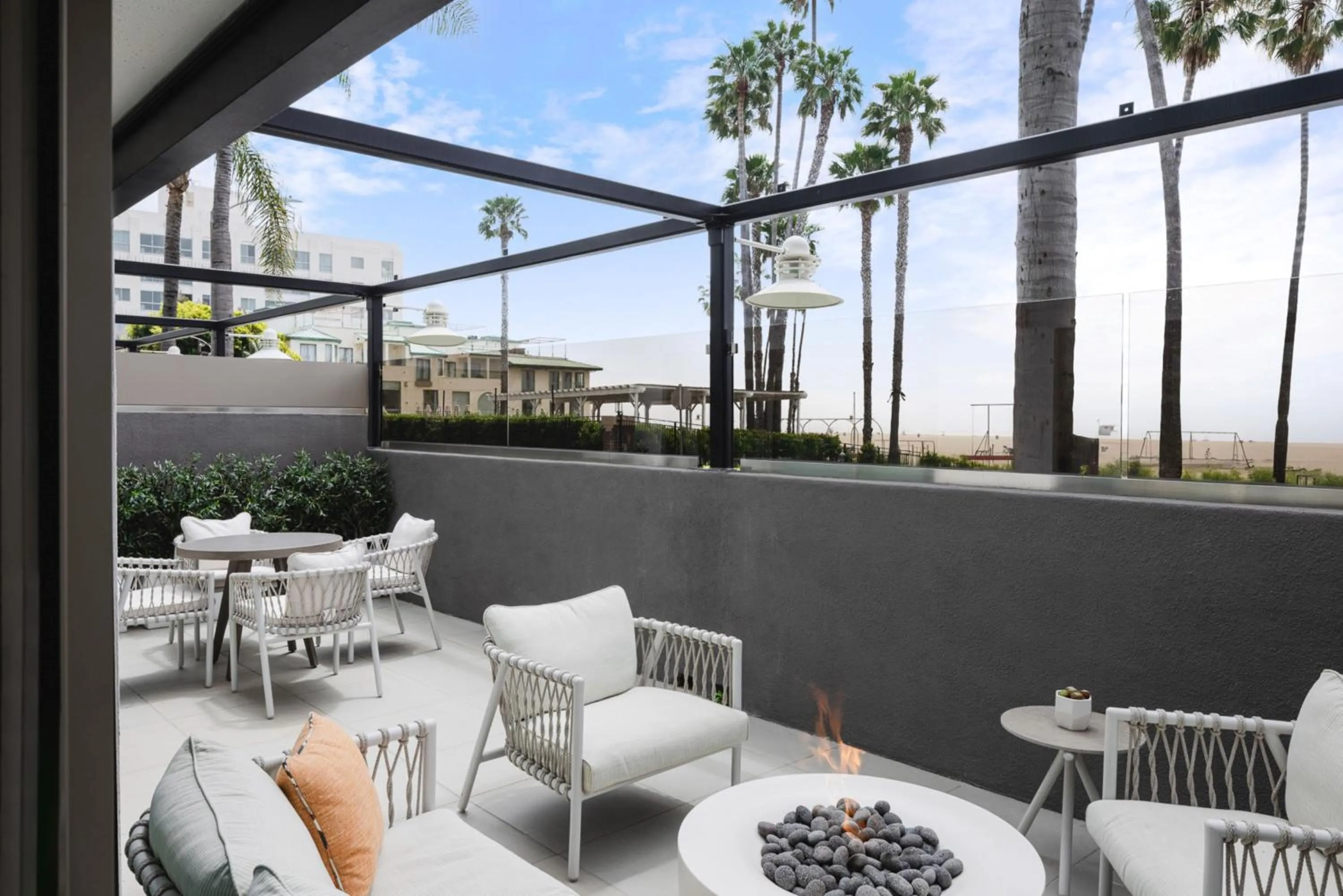 Two-Bedroom Suite with Private Patio and Firepit in Regent Santa Monica Beach