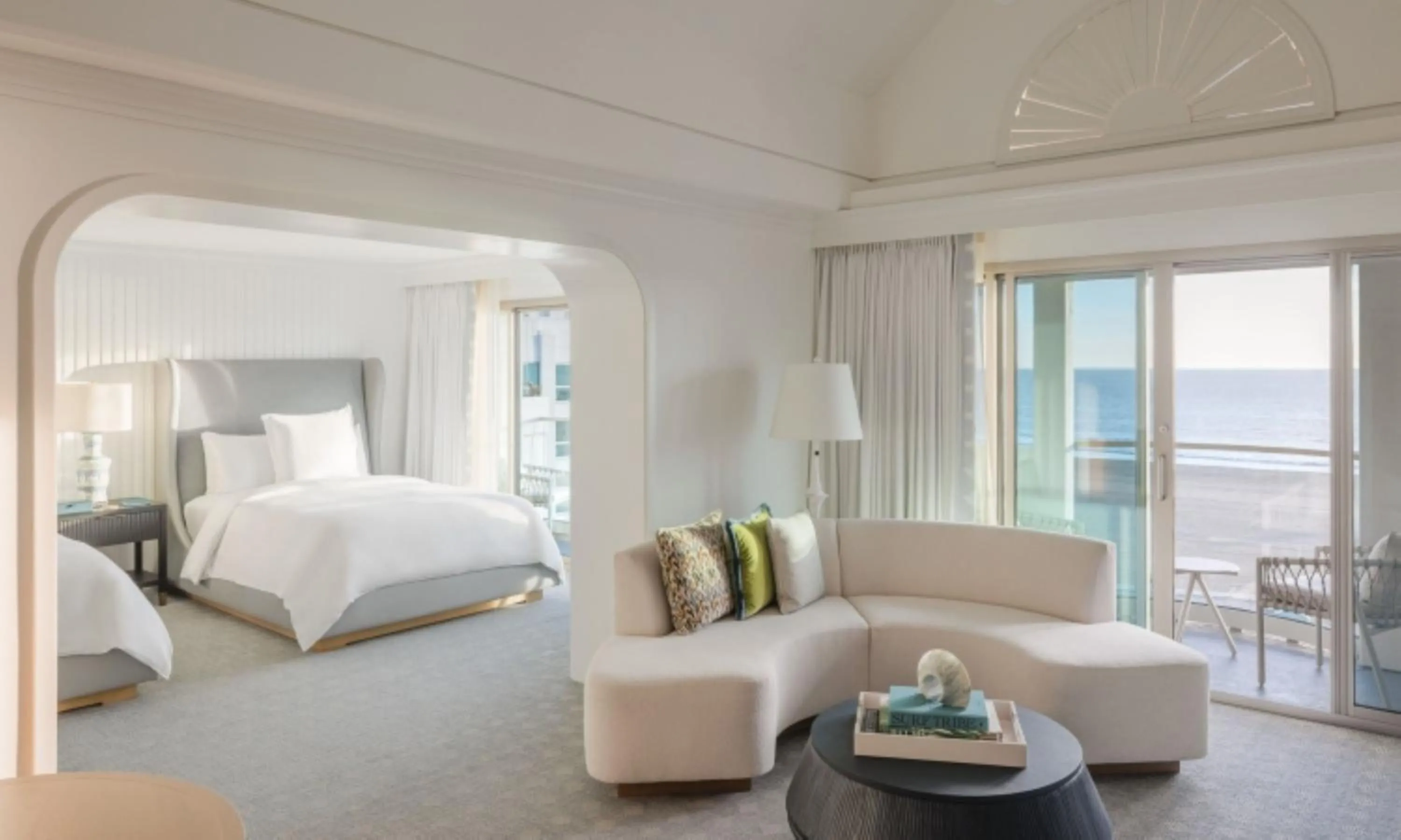 The 720 Queen Room with Ocean View  in Regent Santa Monica Beach