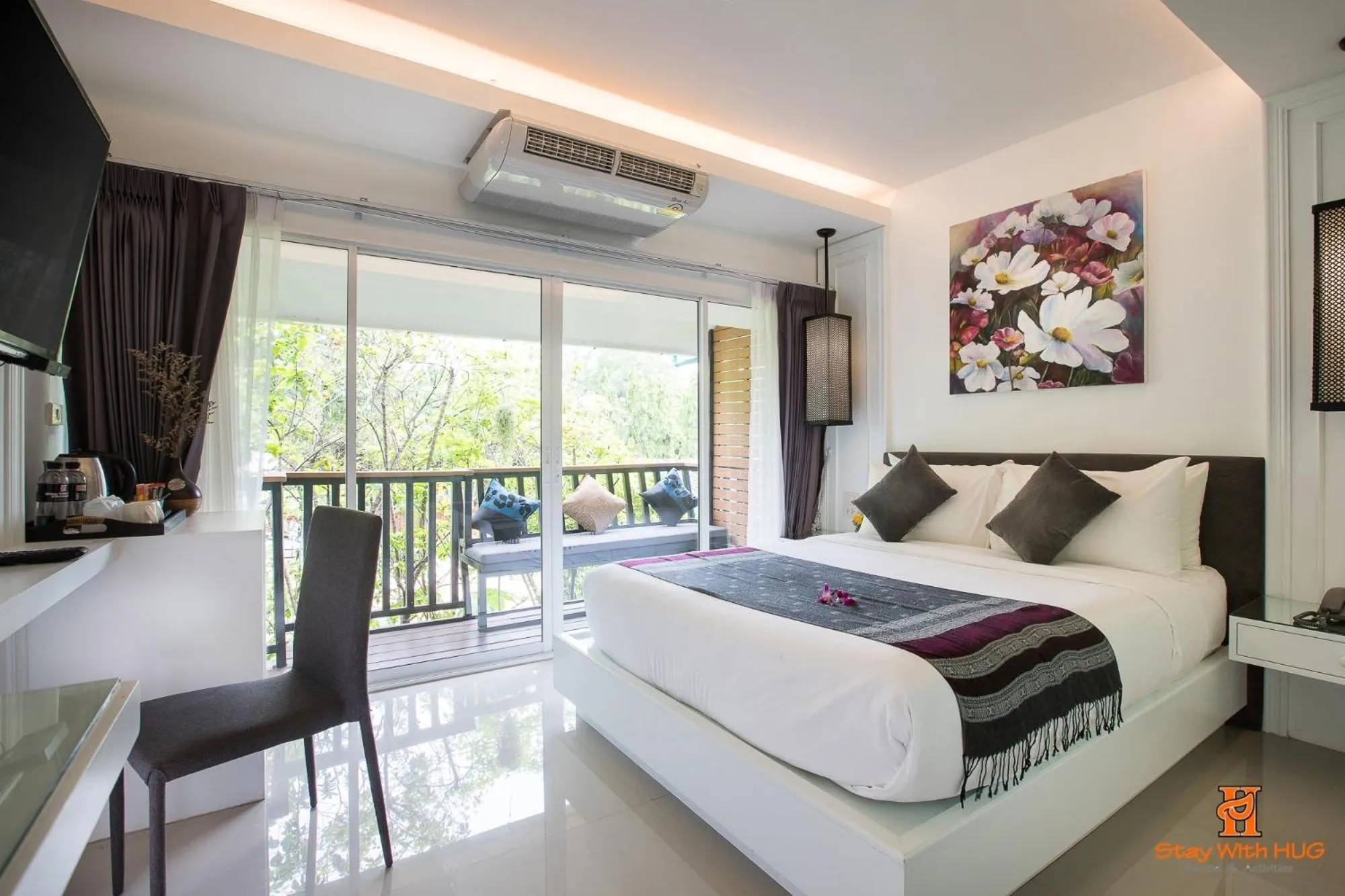 Standard Double Room in Chiangmai Midpoint Activity Hostel