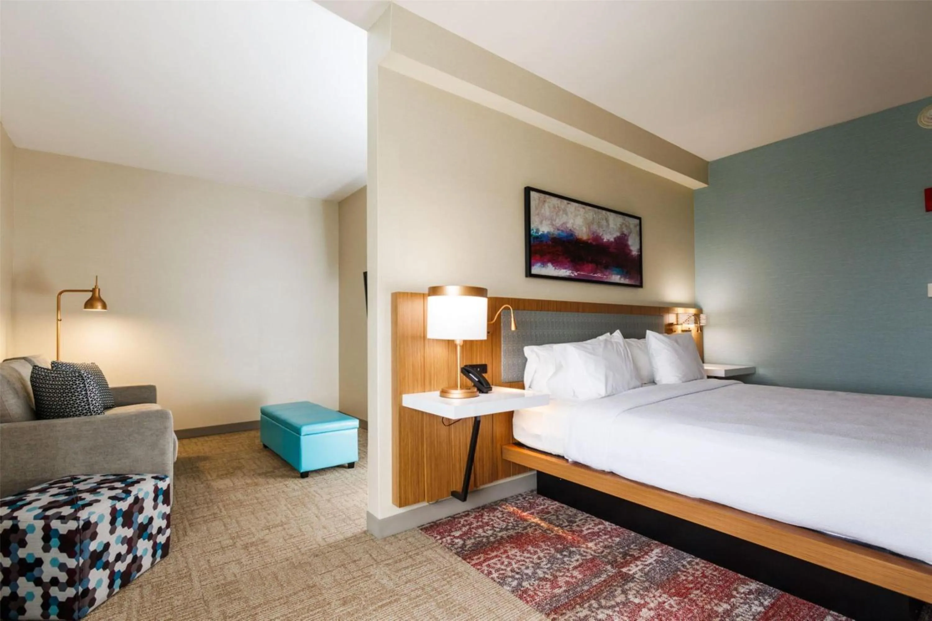 One-Bedroom King Suite in Hilton Garden Inn New York/Staten Island