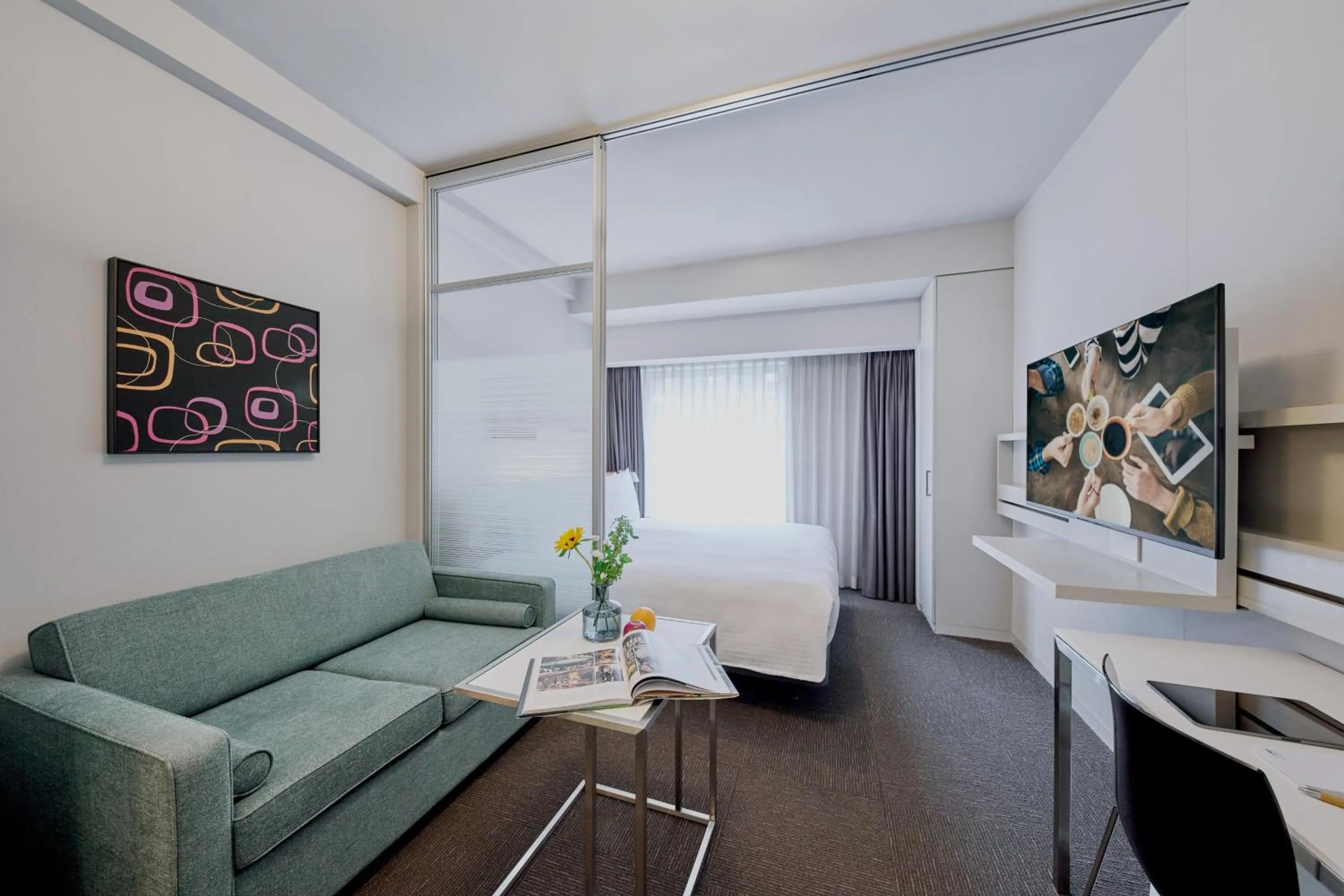 Studio Executive Double in Citadines Shinjuku Tokyo