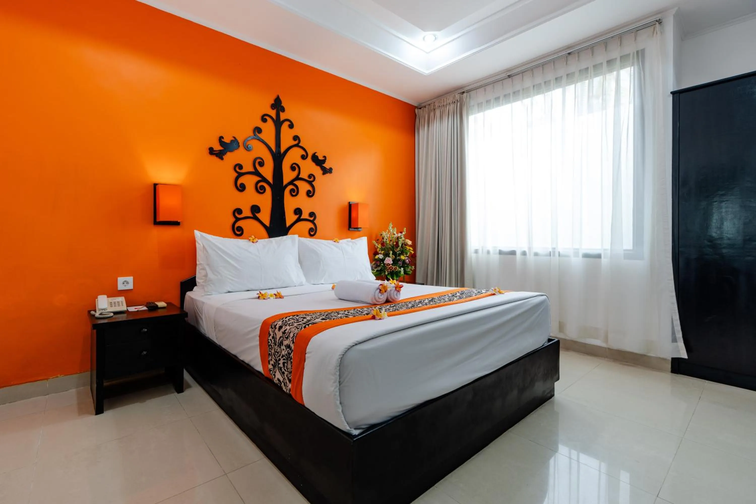 Superior Double or Twin Room in Dewi Sri Hotel