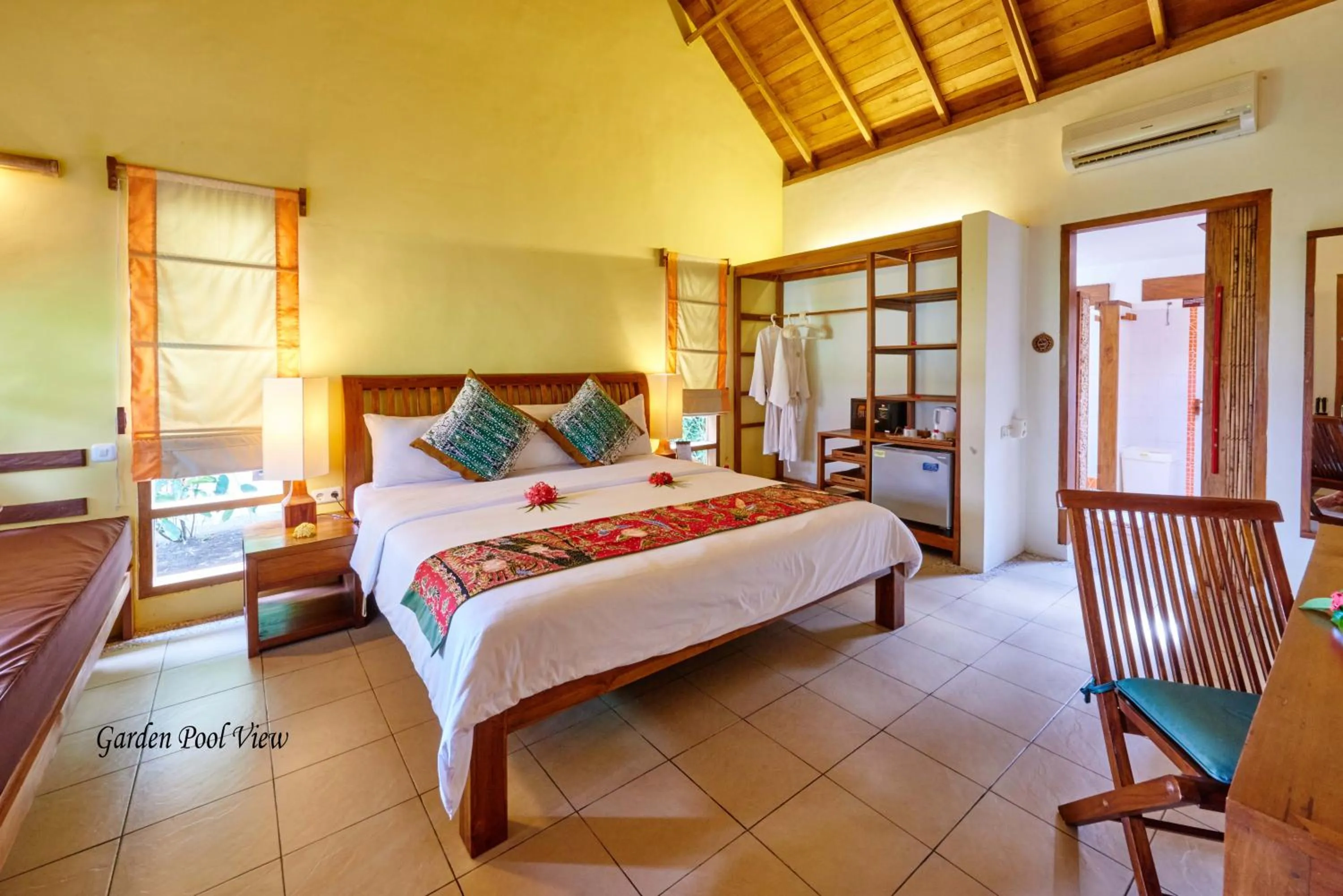 Superior Double or Twin Room with Pool View in Cocotinos Manado