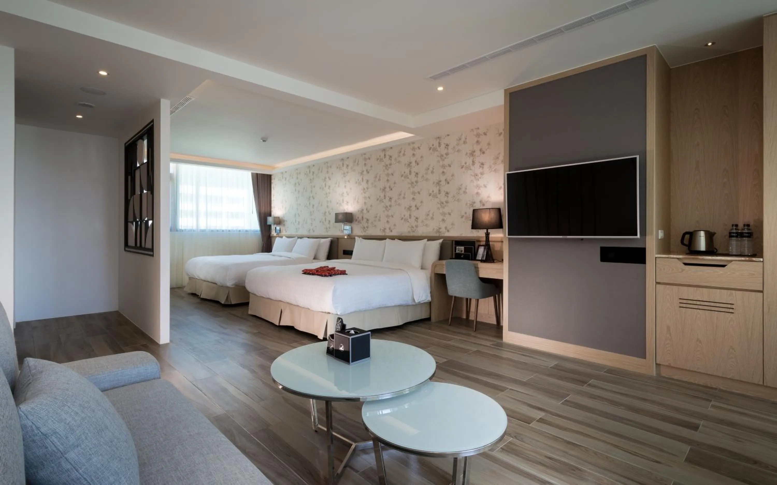 Deluxe Quadruple Room in Hsing Fu Hot Spring Hotel