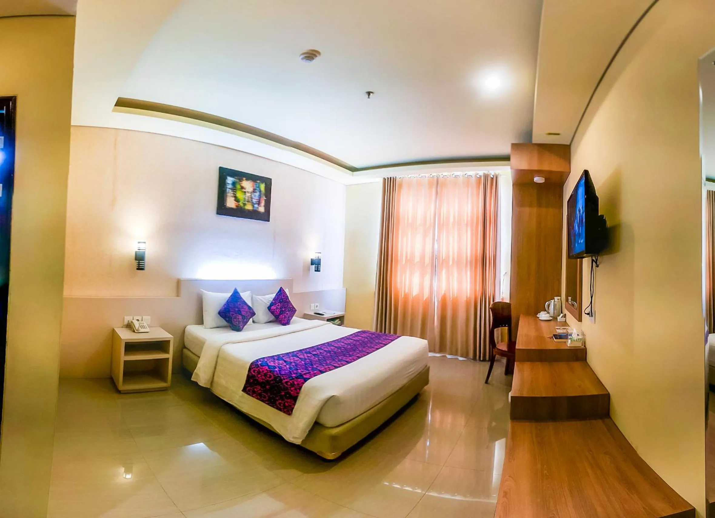 Superior Double or Twin Room with City View in Grand Madani Hotel