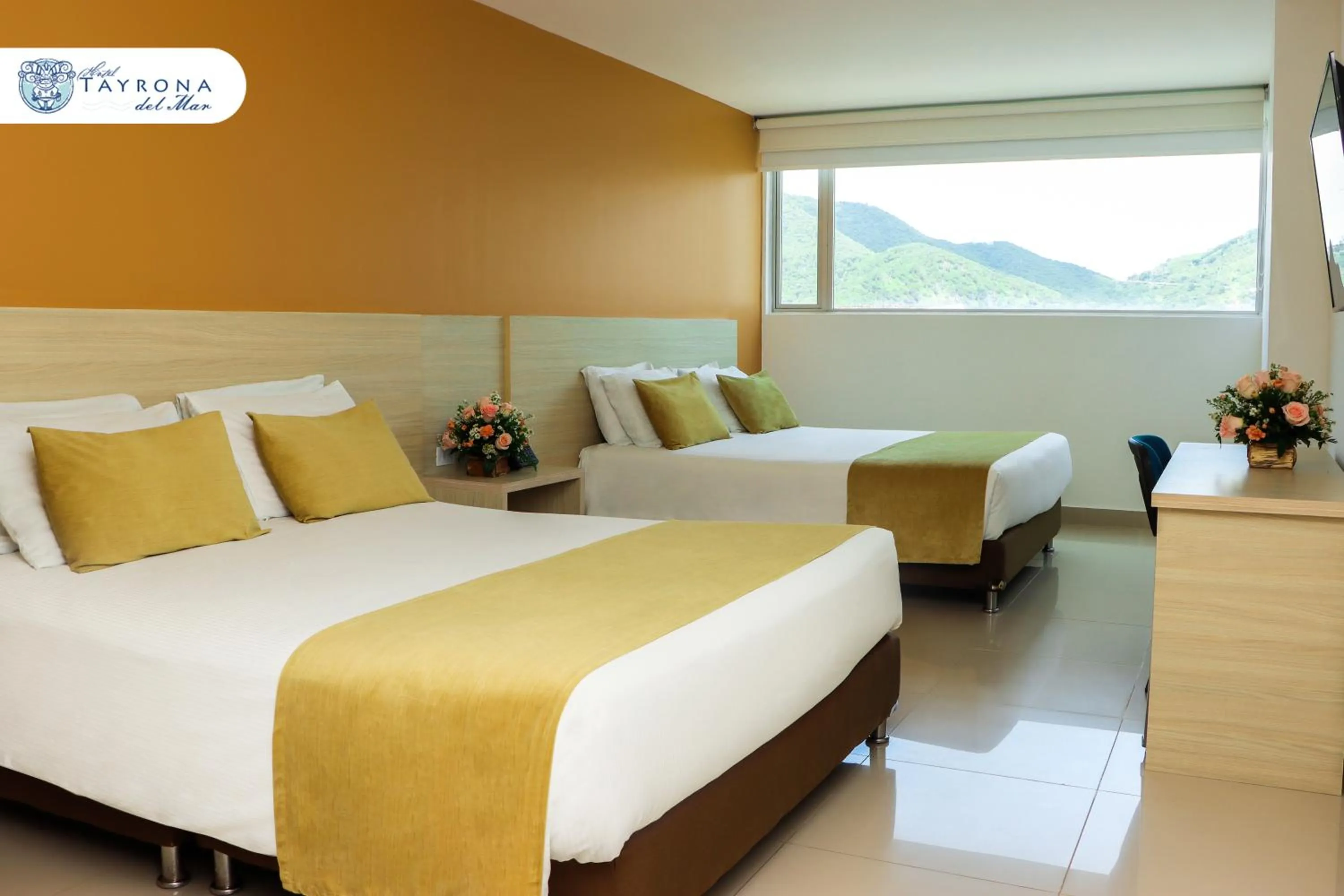 Standard Triple Room in Hotel Tayrona del Mar