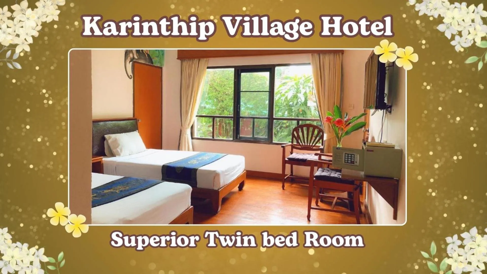 Standard Twin Room in Karinthip Village