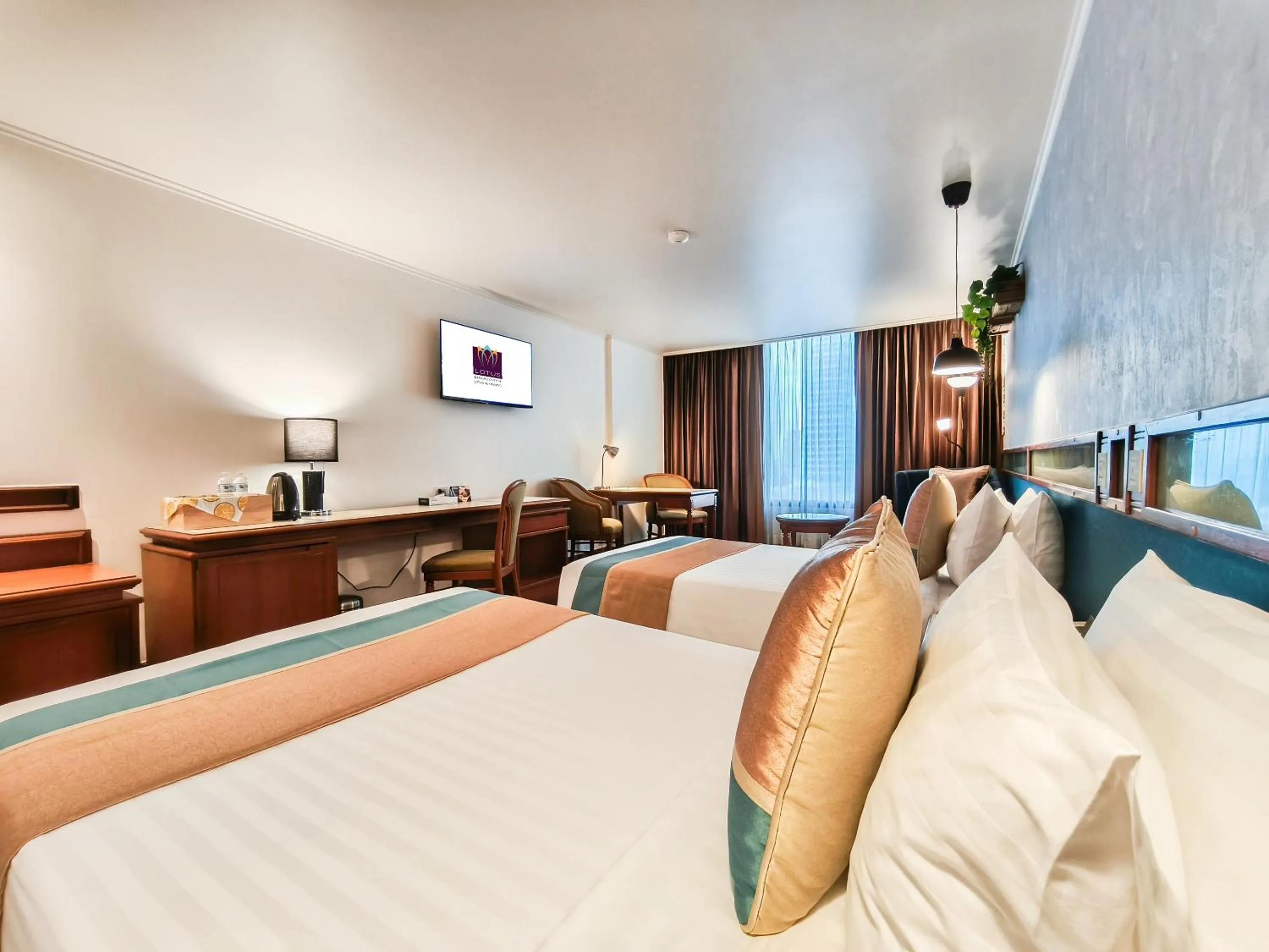 Deluxe Twin Room in Bangkok Hotel Lotus Sukhumvit 33