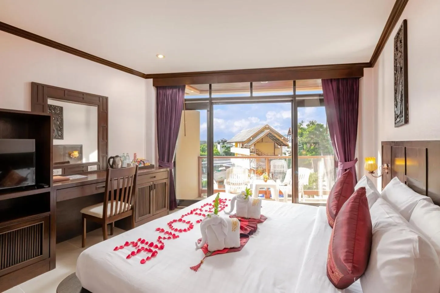 Deluxe Room with Balcony in Club Bamboo Boutique Patong Beach Resort
