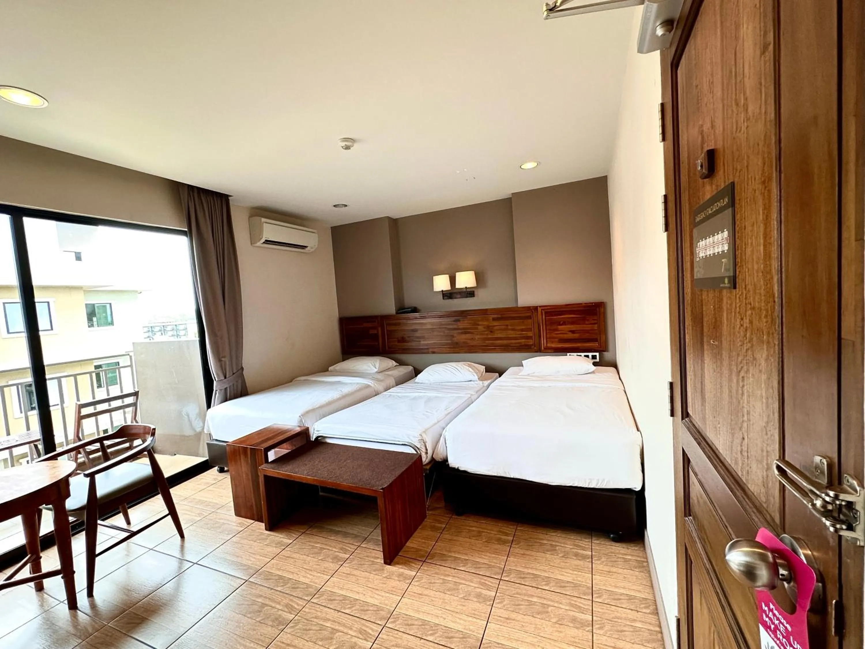 Triple Room with Balcony in Mangrove Prestige Hotel