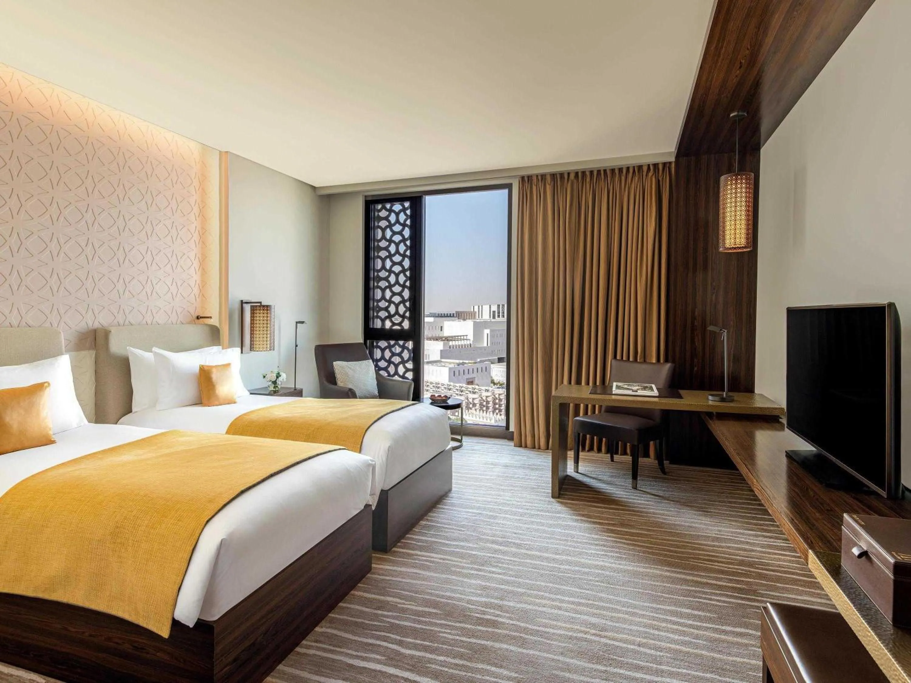 Superior Twin Room in Alwadi Hotel Doha - MGallery Collection