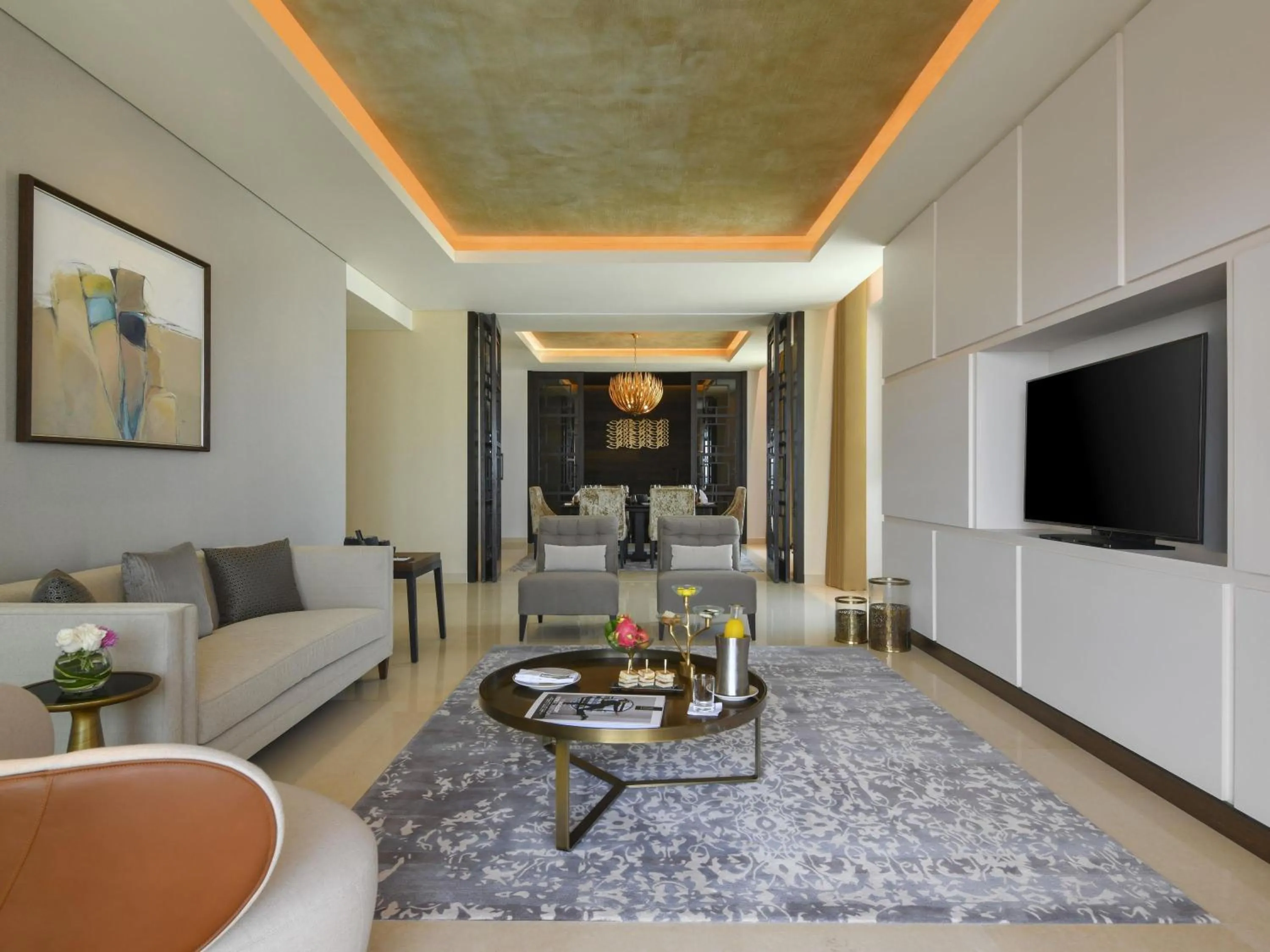 Two-Bedroom Apartment with Balcony and Sea View in Alwadi Hotel Doha - MGallery Collection