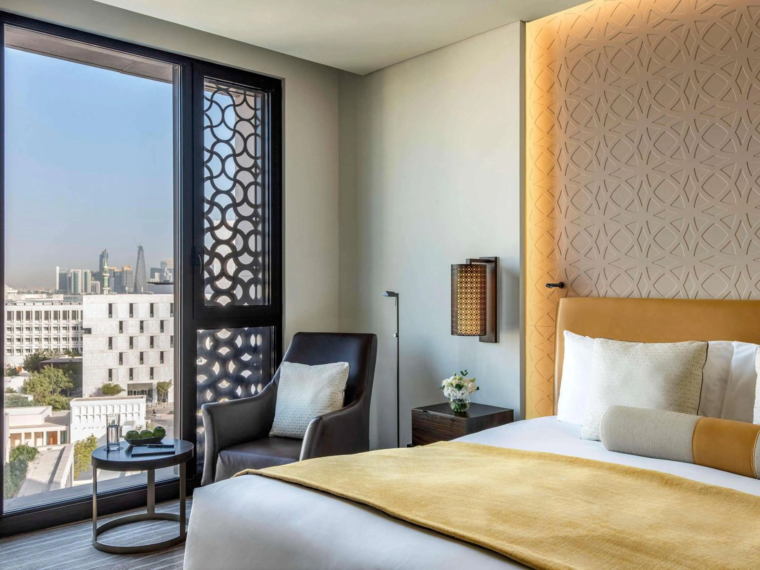 Superior King Room Corniche View in Alwadi Hotel Doha - MGallery Collection