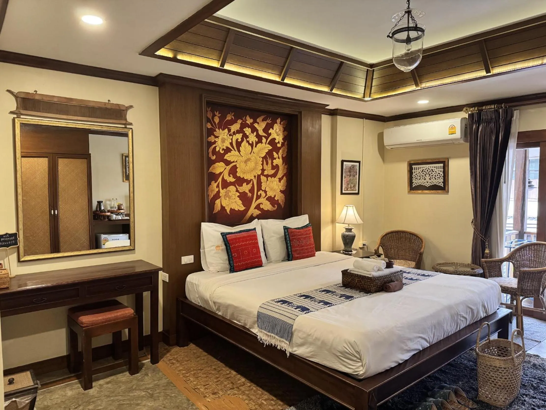 King Room with Balcony in Wannamas Chiangmai Boutique House