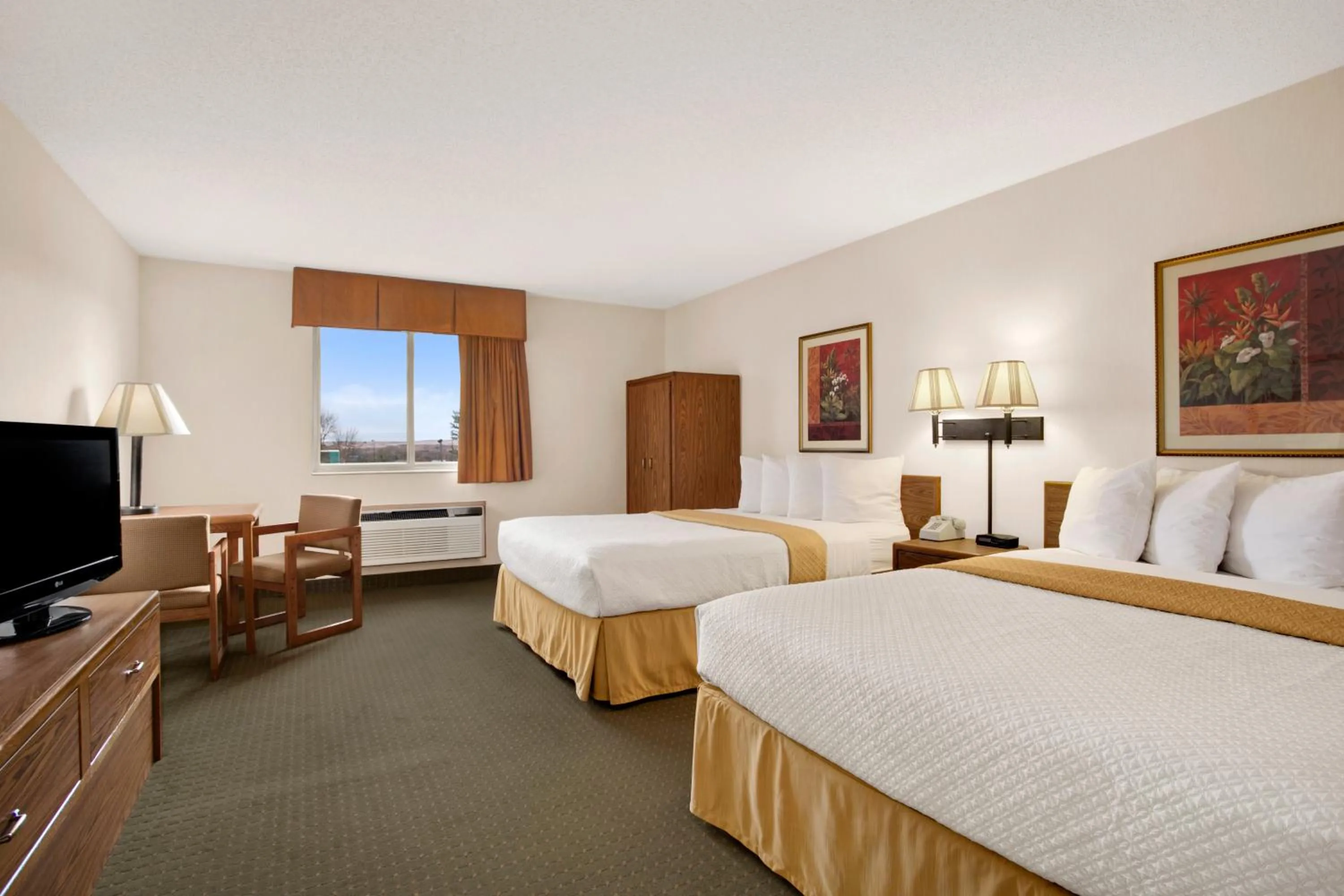 Queen Room with Two Queen Beds - Non-Smoking in Days Inn by Wyndham Rapid City