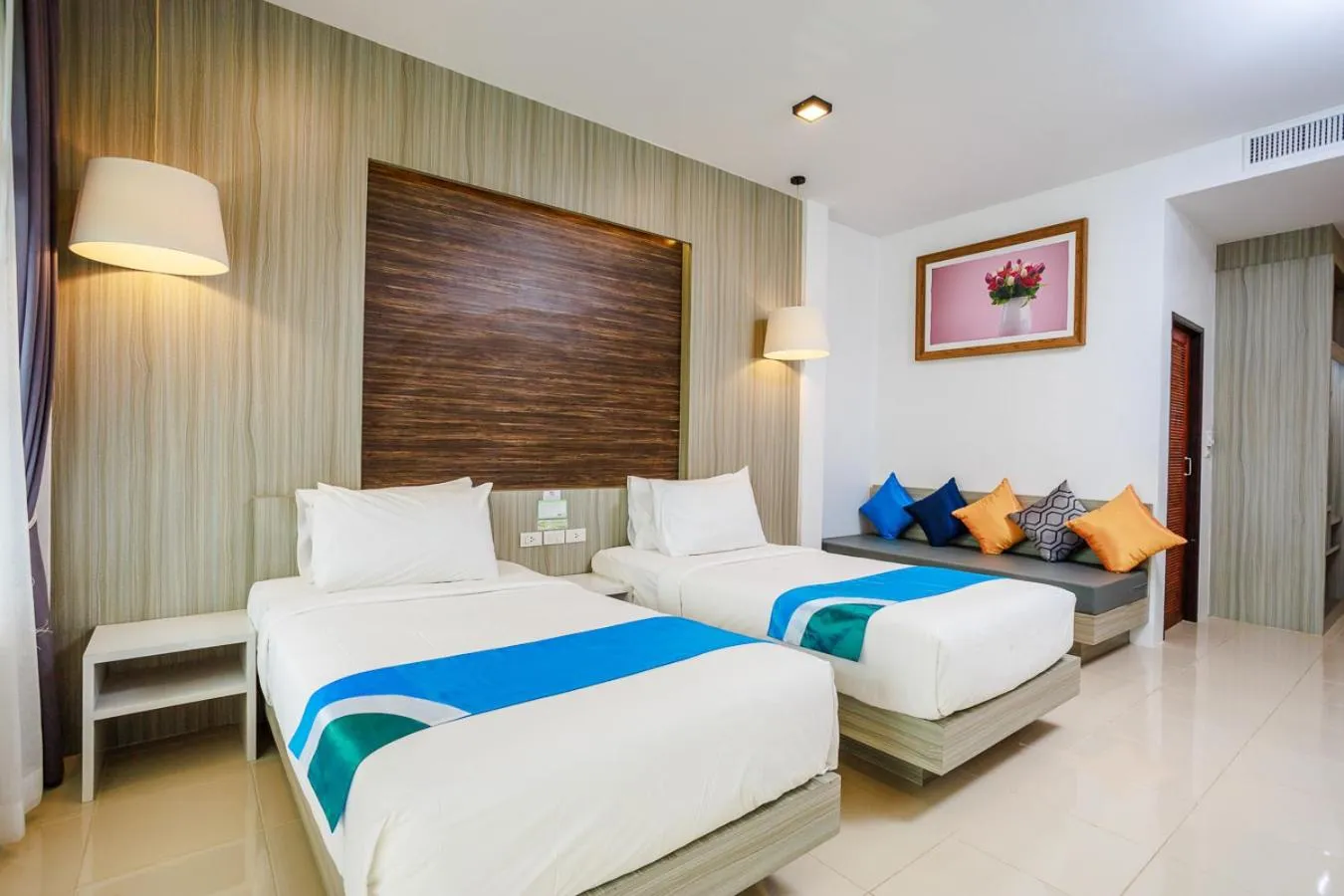 Deluxe Twin Room with Balcony in Ao Nang Baan Suan Resort