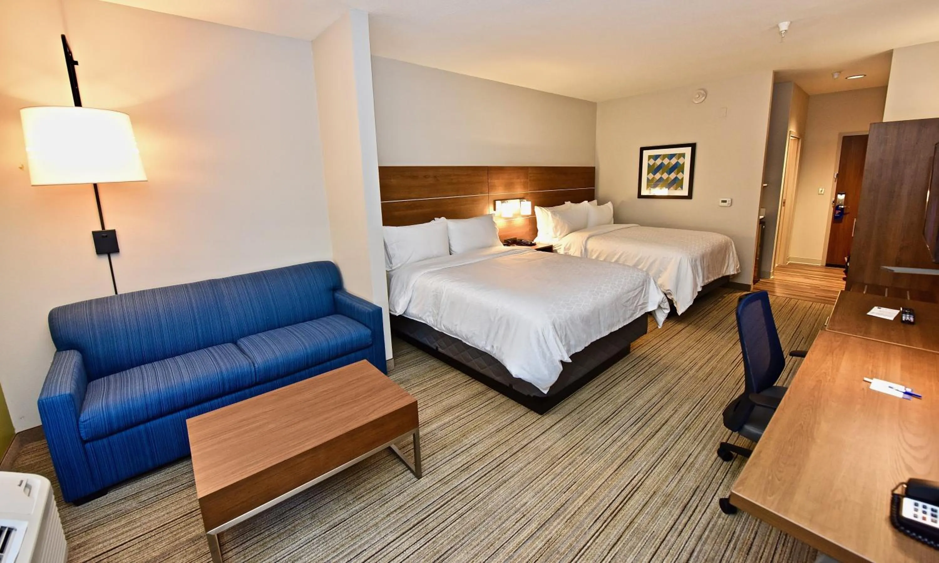 Queen Suite with Two Queen Beds and Sofa Bed in Holiday Inn Express & Suites - Perryville I-55, an IHG Hotel