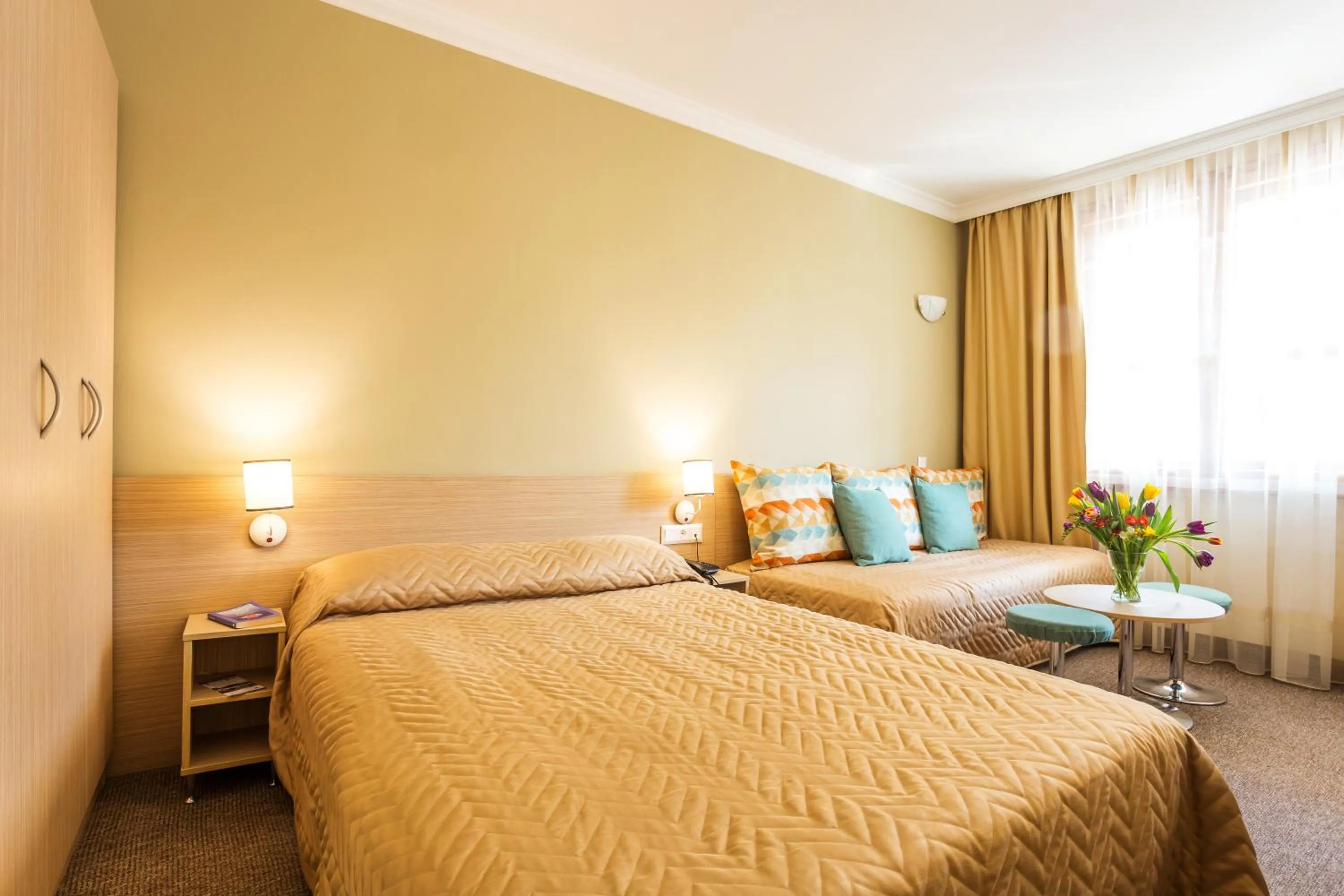 Double Room in Geneva Hotel