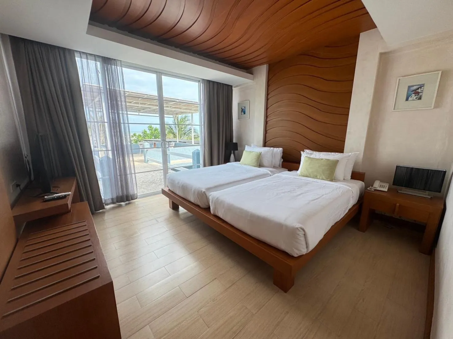 Twin Room with Sea View in Tusita Wellness Resort
