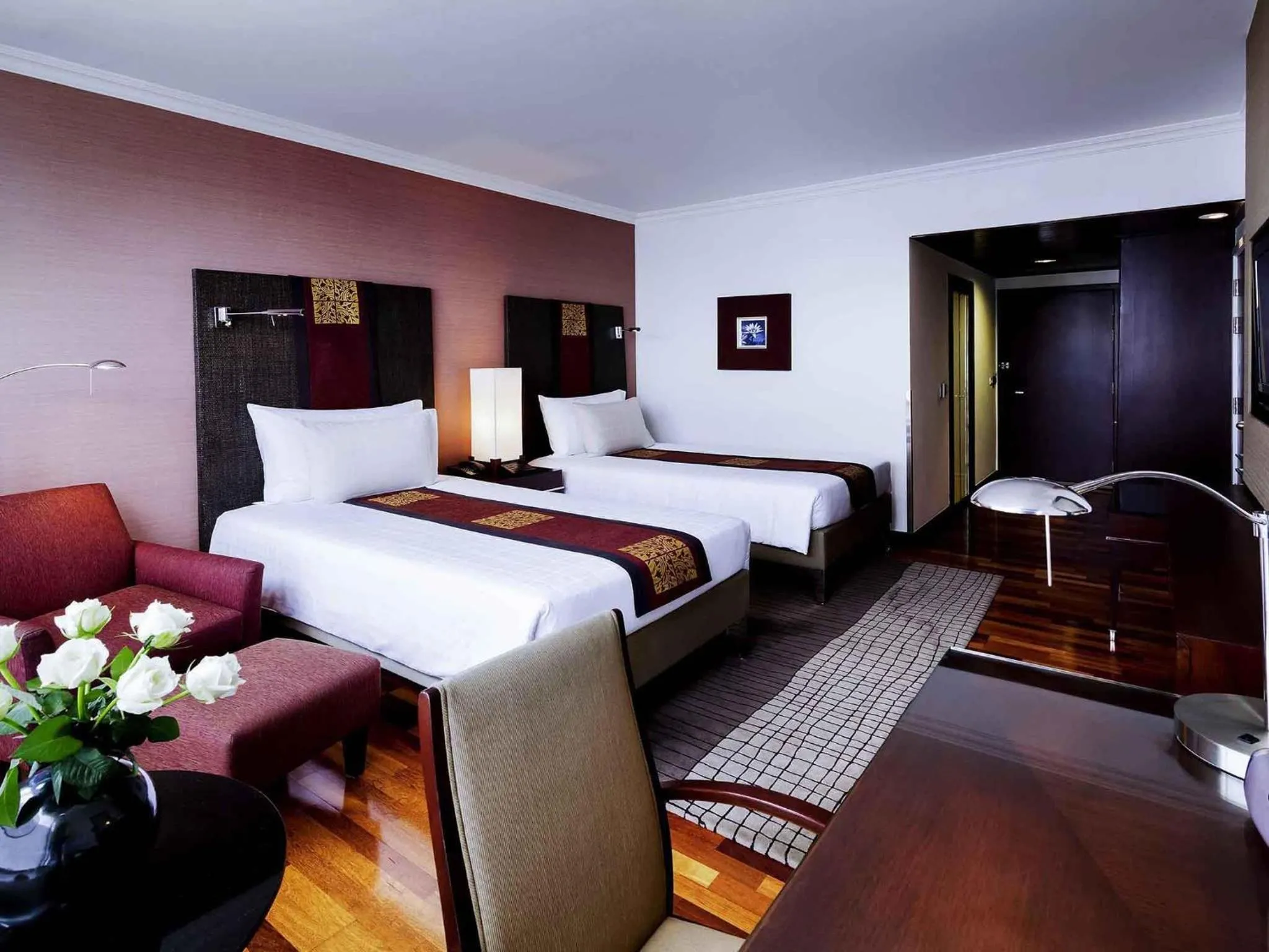 Premium Deluxe Twin Room - High floor in Pullman Bangkok Hotel G